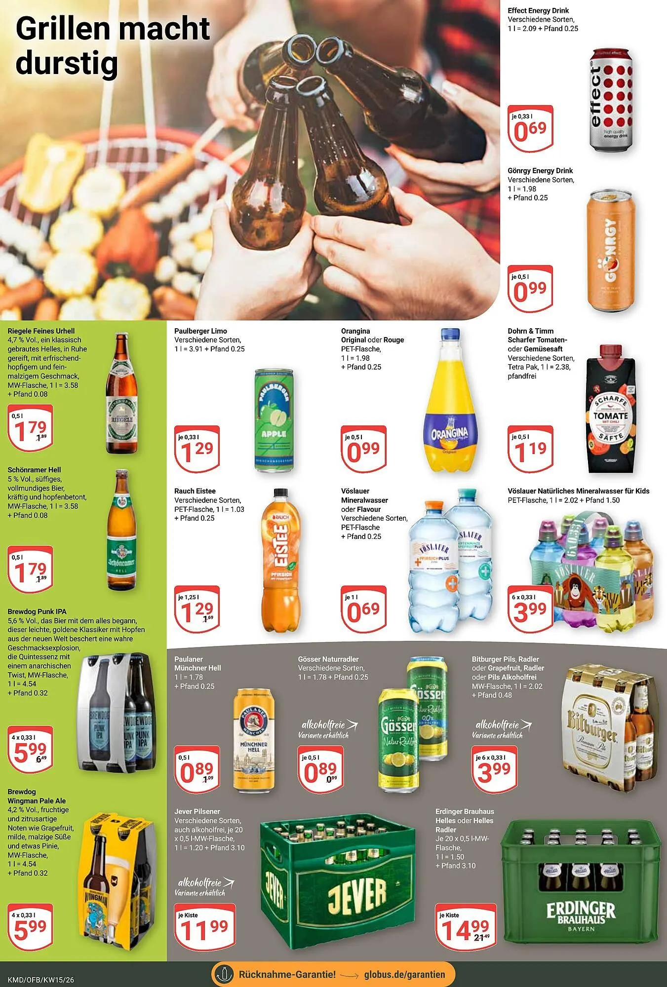 Globus Prospekt von 6. April bis 11. April 2026 - Prospekt seite 17