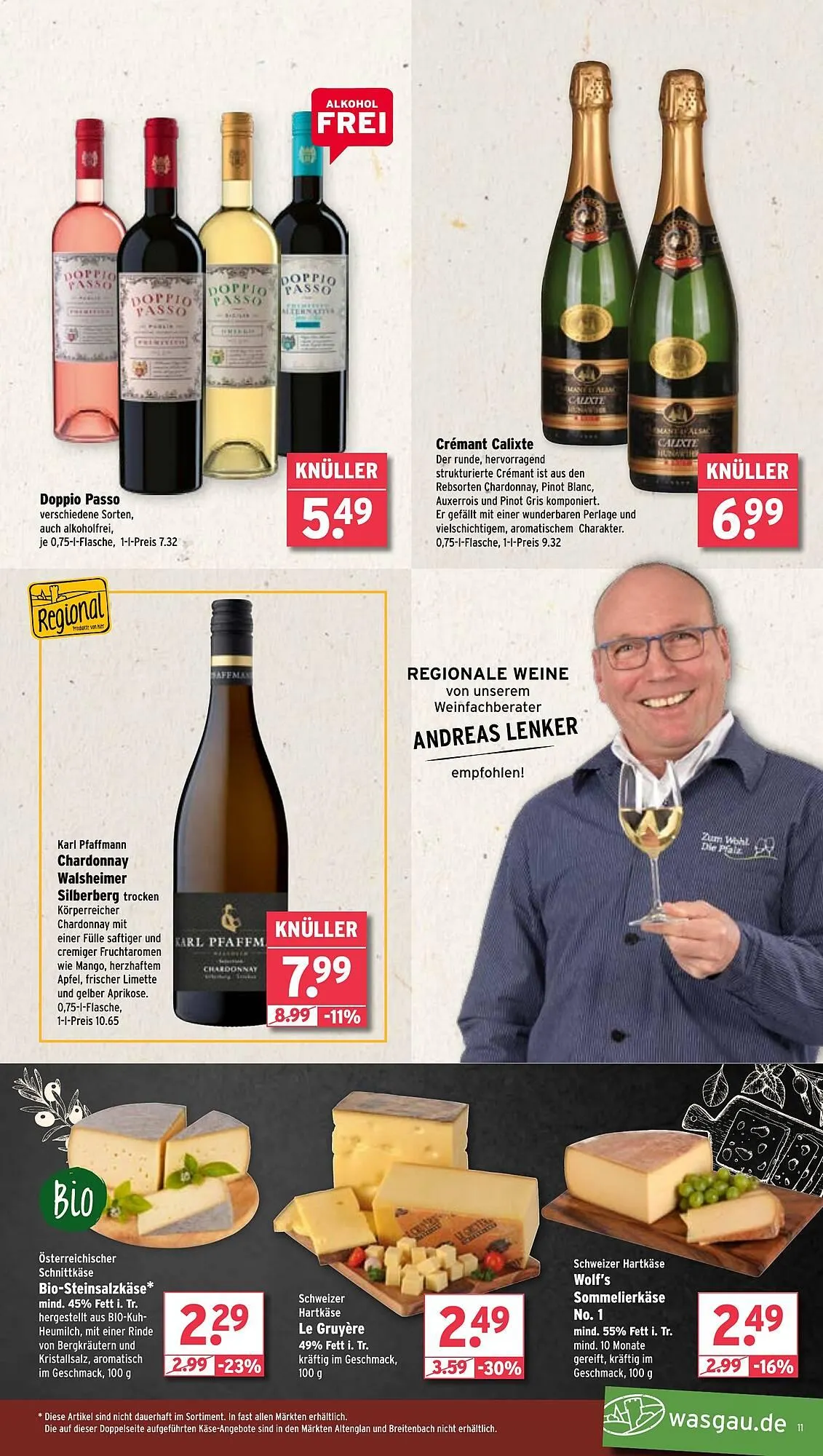 Wasgau Prospekt von 24. März bis 29. März 2025 - Prospekt seite 11