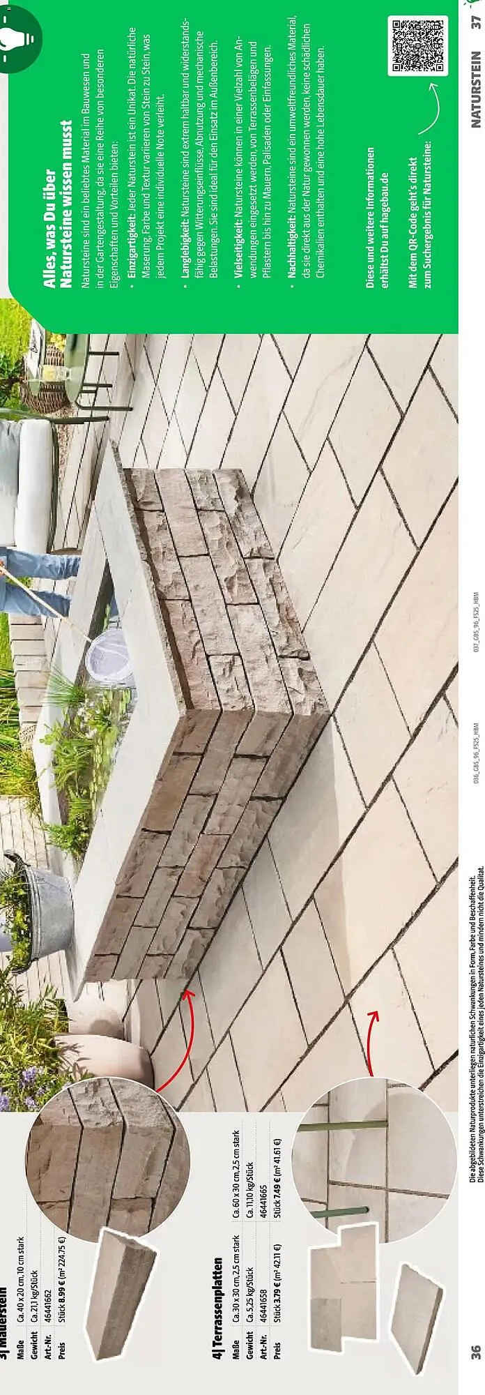 Hagebau Prospekt von 2. März bis 31. Dezember 2025 - Prospekt seite 37