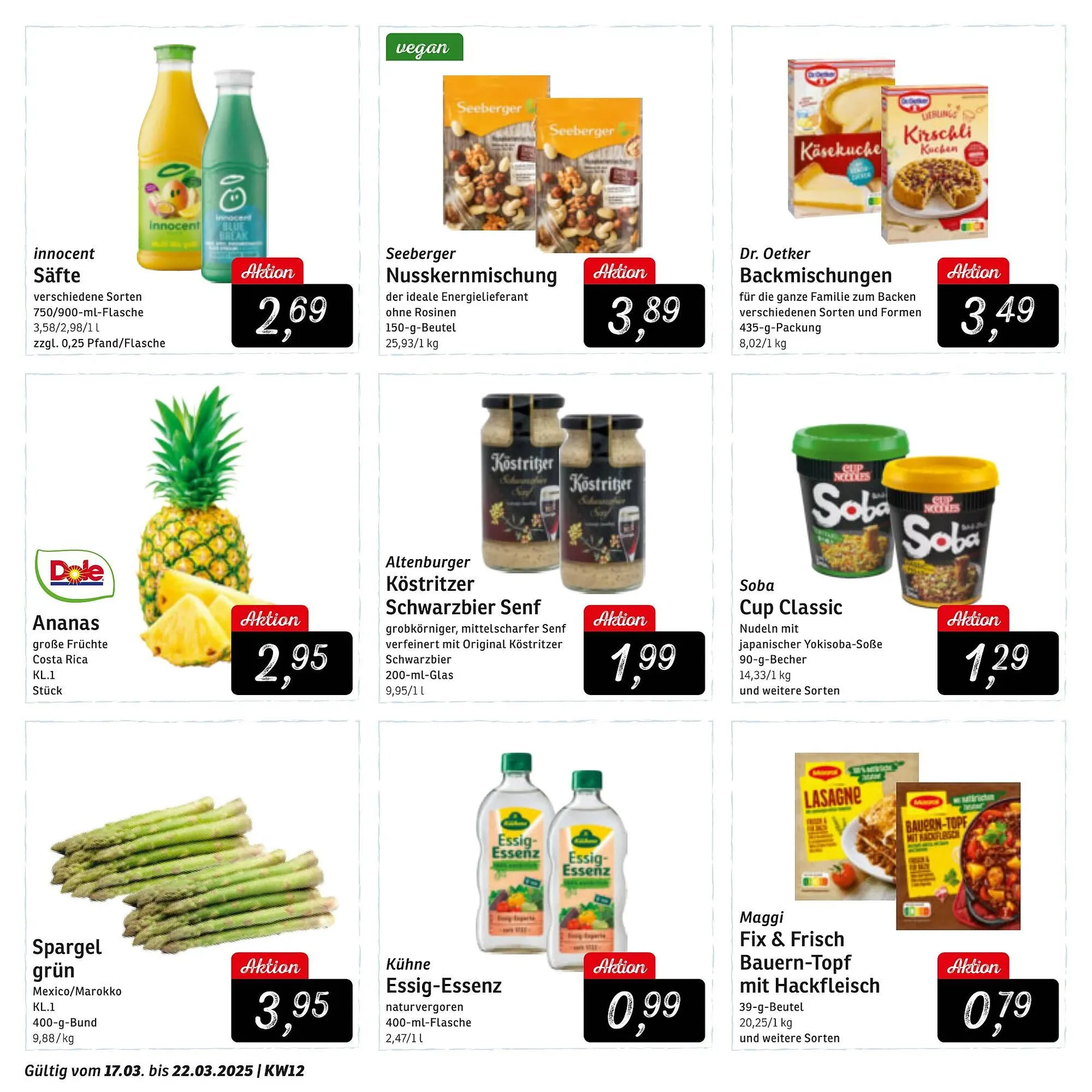 KONSUM Prospekt von 17. März bis 22. März 2025 - Prospekt seite 2