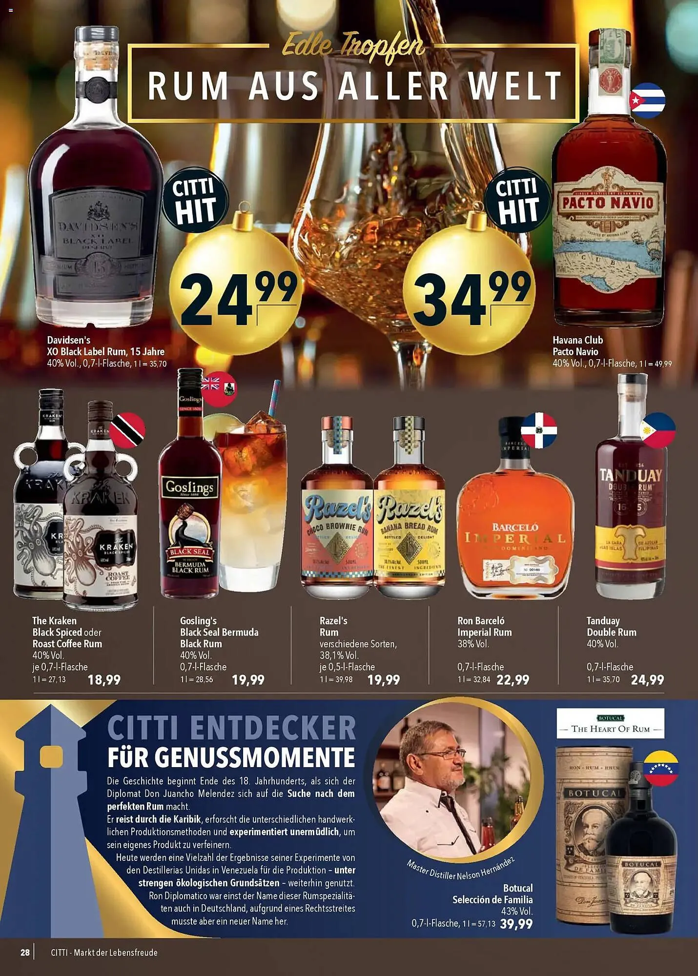 CITTI Markt Prospekt von 10. Dezember bis 16. Dezember 2025 - Prospekt seite 28