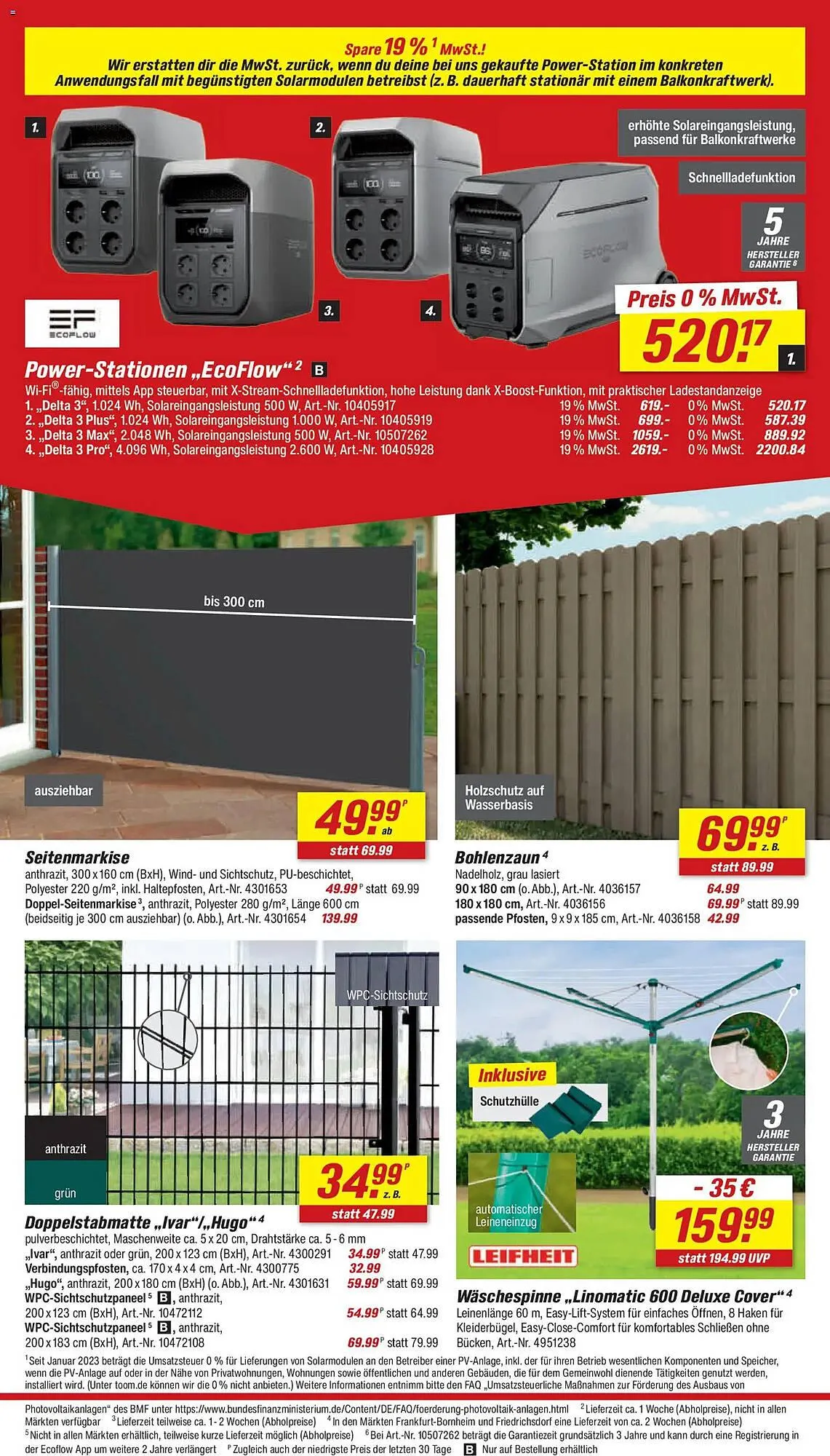 Toom Baumarkt Prospekt von 4. April bis 10. April 2026 - Prospekt seite 14