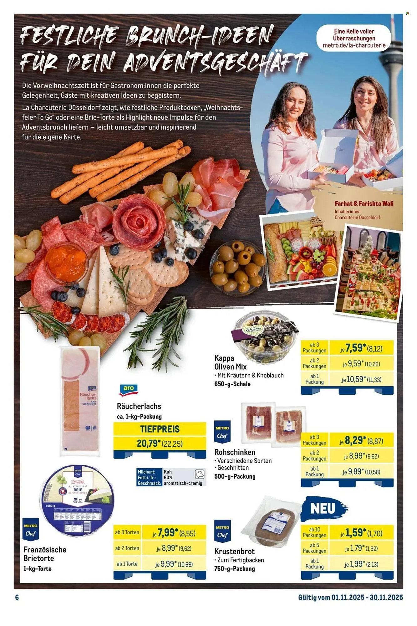 METRO Prospekt von 1. November bis 30. November 2025 - Prospekt seite 6