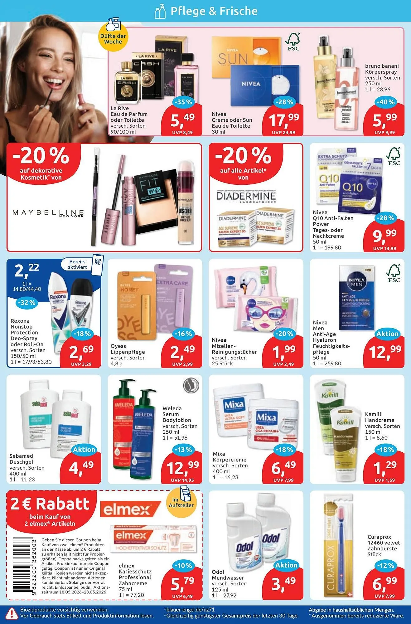 Budni Prospekt von 18. Mai bis 23. Mai 2026 - Prospekt seite 2