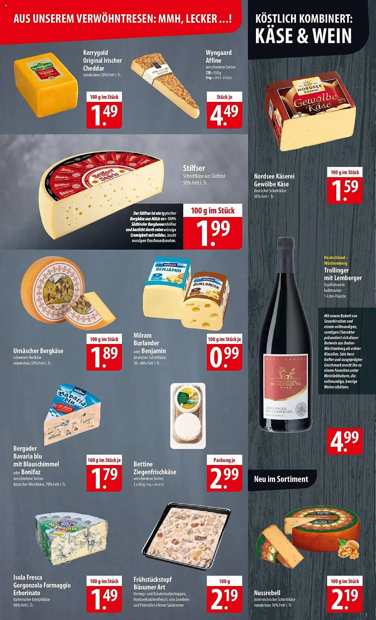 Famila Nord Ost Prospekt von 3. November bis 8. November 2025 - Prospekt seite 5