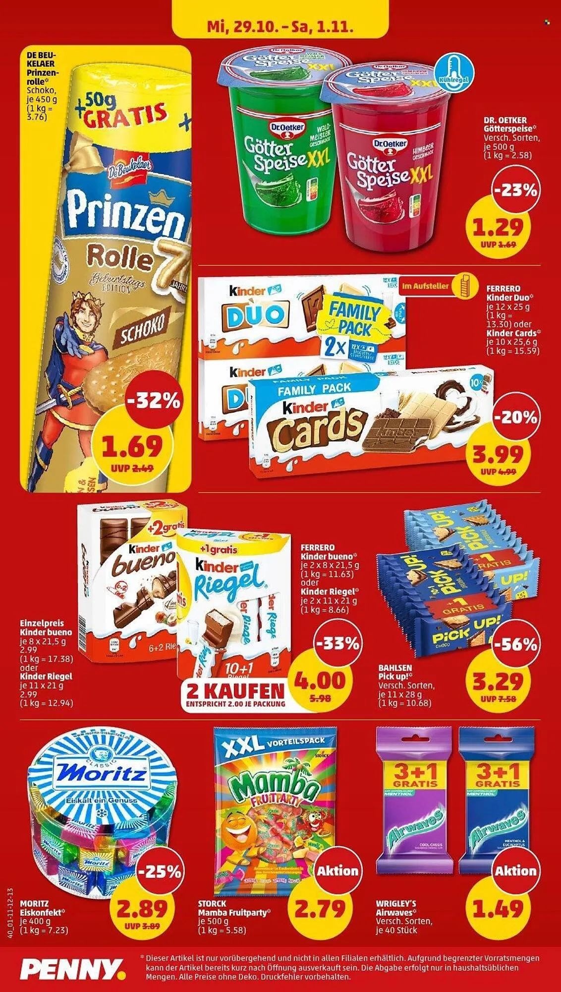 PENNY Prospekt von 27. Oktober bis 1. November 2025 - Prospekt seite 42