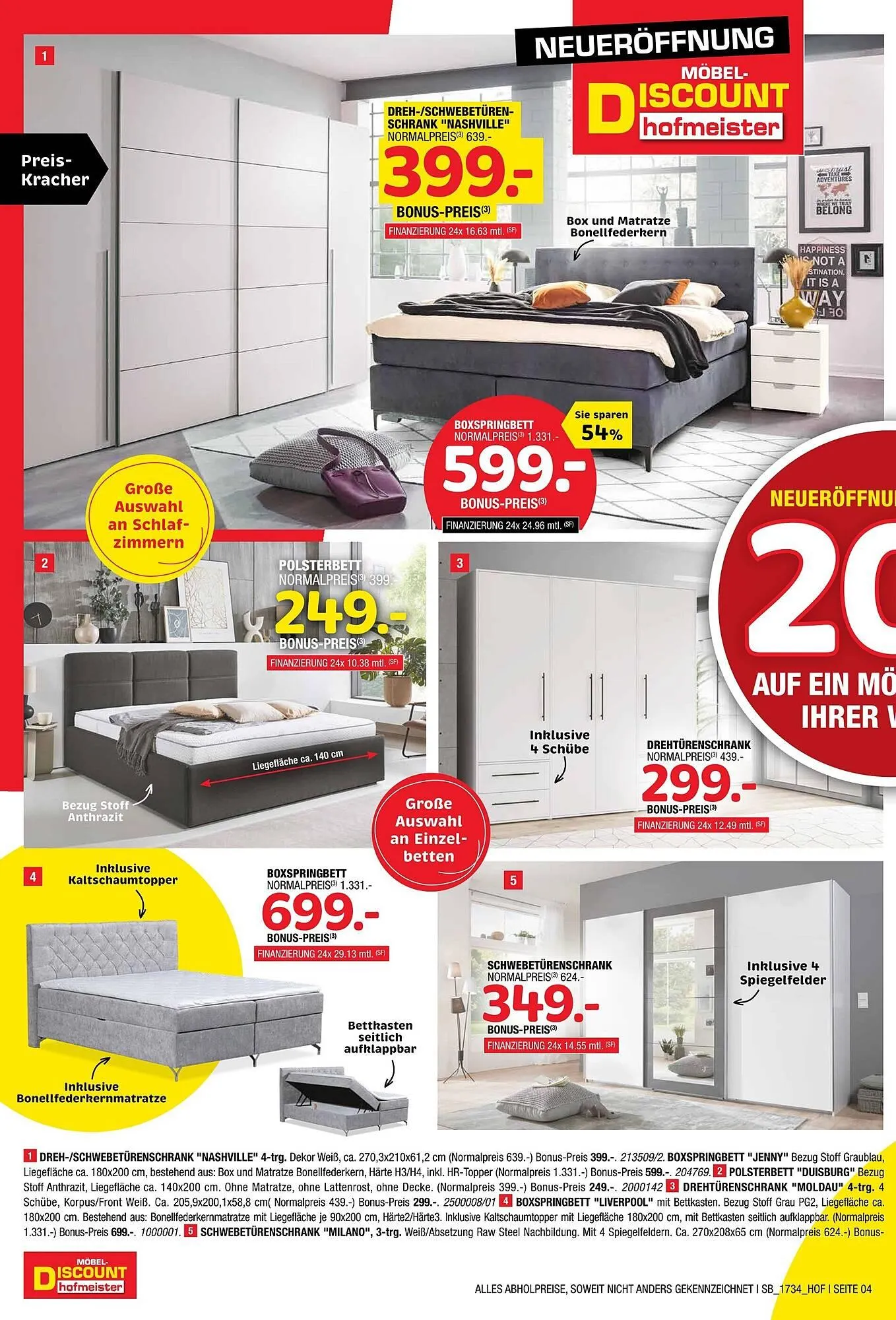 Hofmeister Prospekt von 14. Mai bis 3. Juni 2025 - Prospekt seite 4