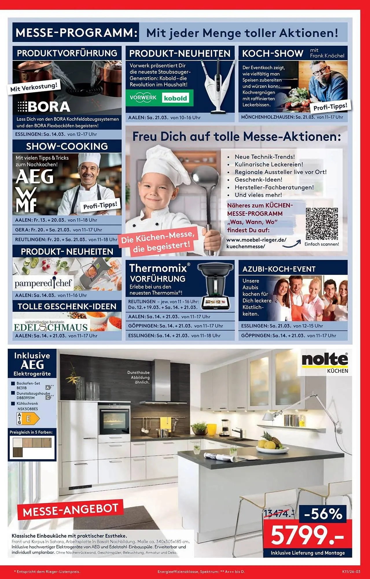 Möbel Rieger Prospekt von 26. März bis 9. April 2026 - Prospekt seite 3