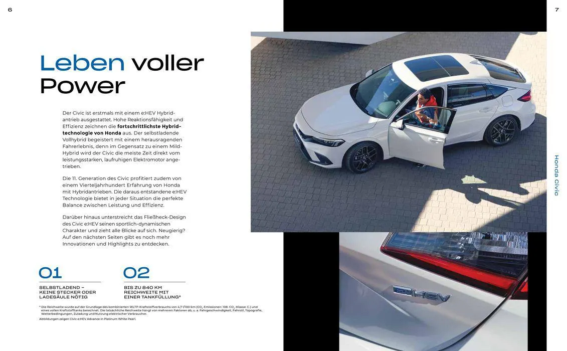 Honda CIVIC BROSCHÜRE von 11. April bis 11. April 2025 - Prospekt seite 4