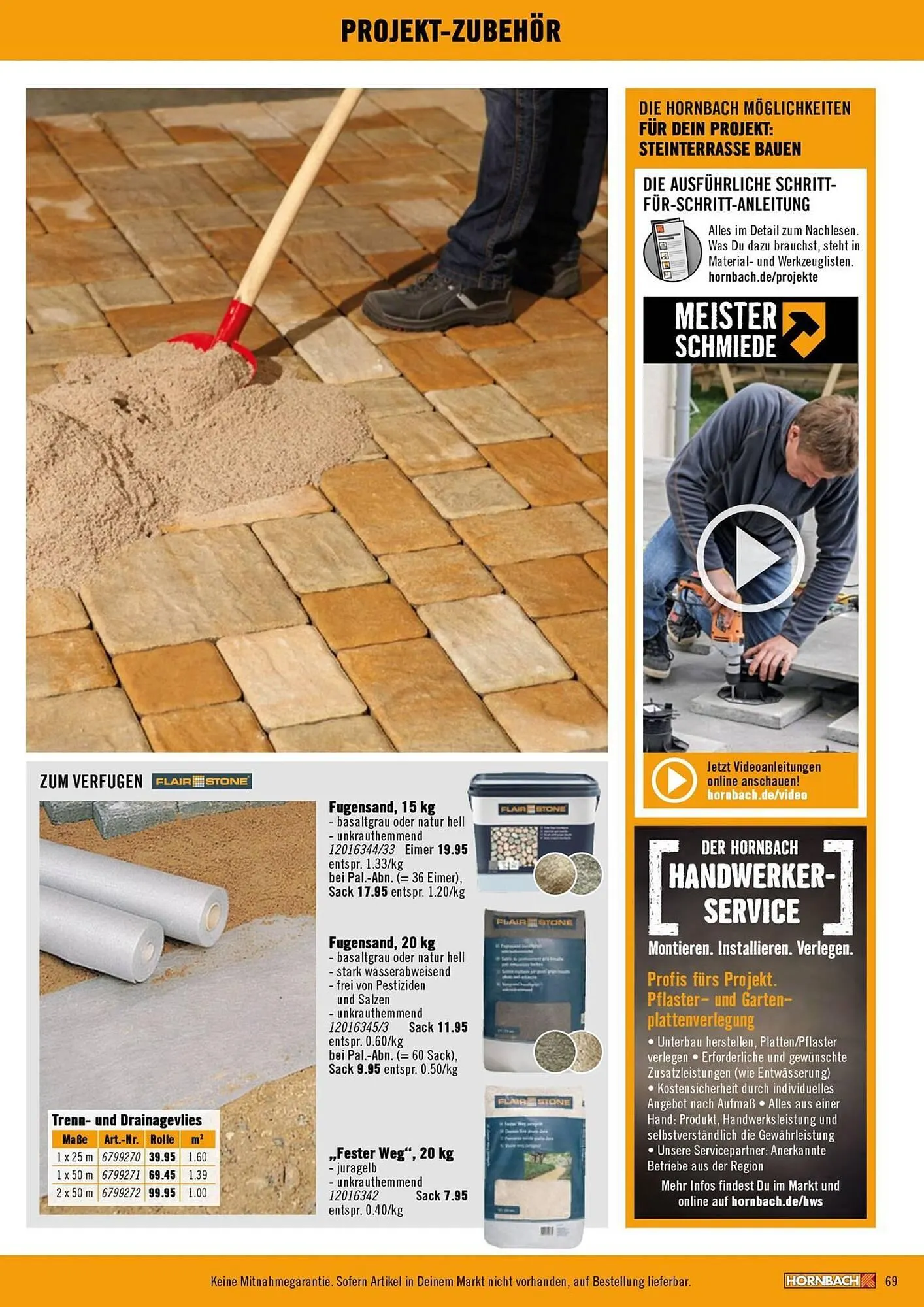 Hornbach Prospekt von 9. April bis 15. April 2025 - Prospekt seite 69