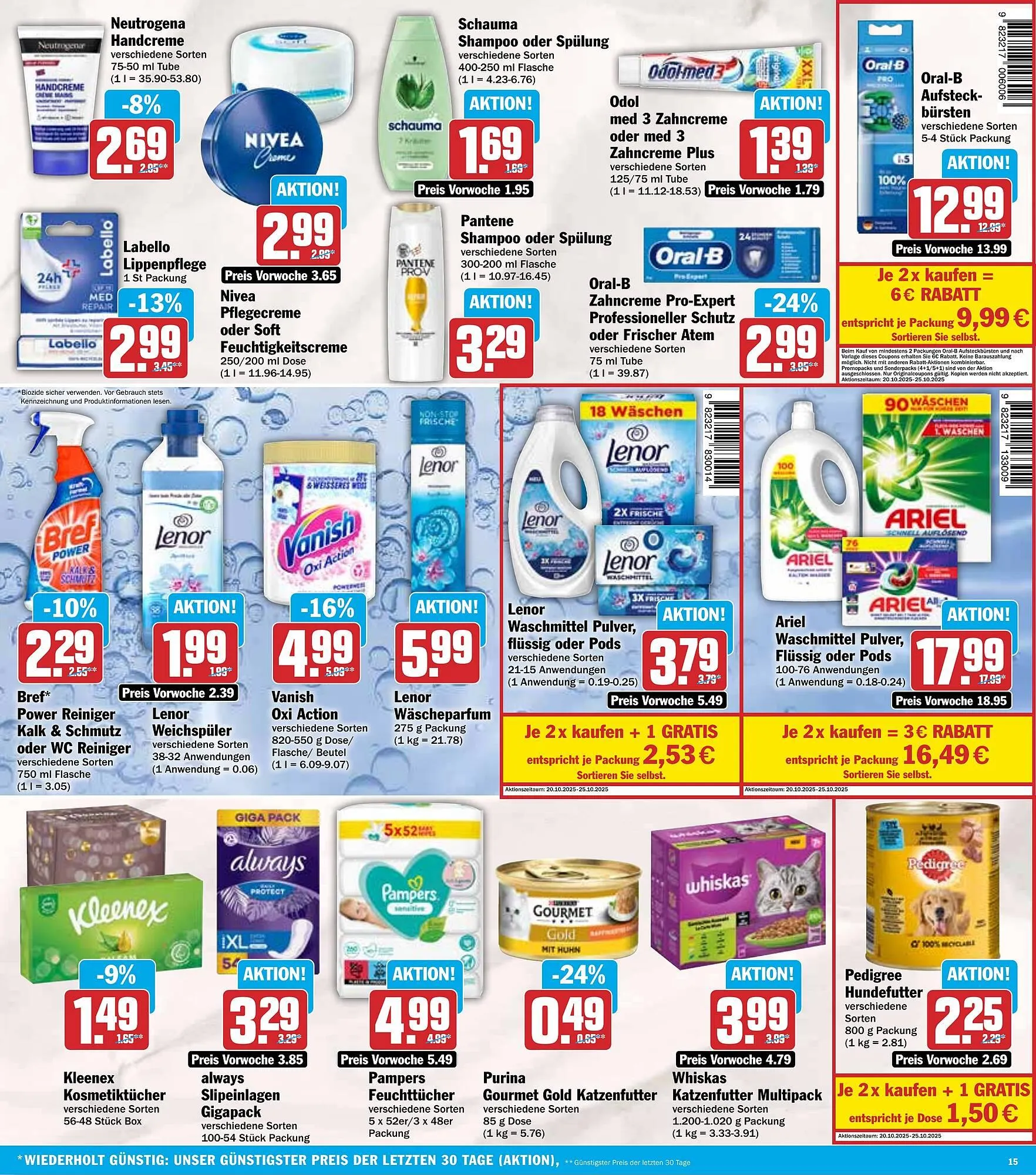 HIT Prospekt von 20. Oktober bis 25. Oktober 2025 - Prospekt seite 15