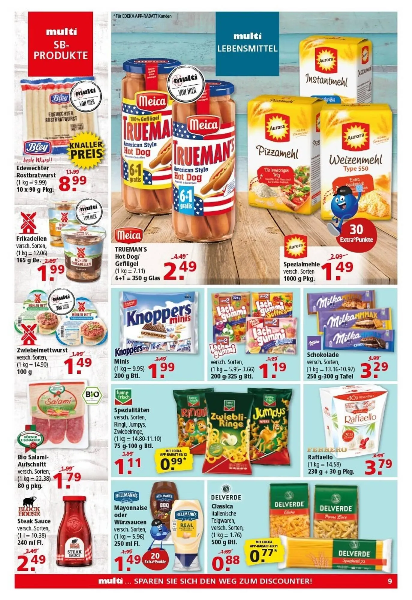 Multi Markt Prospekt von 28. Juli bis 2. August 2025 - Prospekt seite 9