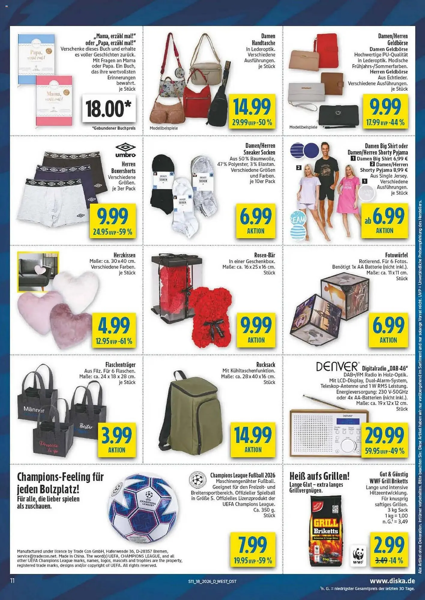 Diska Prospekt von 27. April bis 2. Mai 2026 - Prospekt seite 11