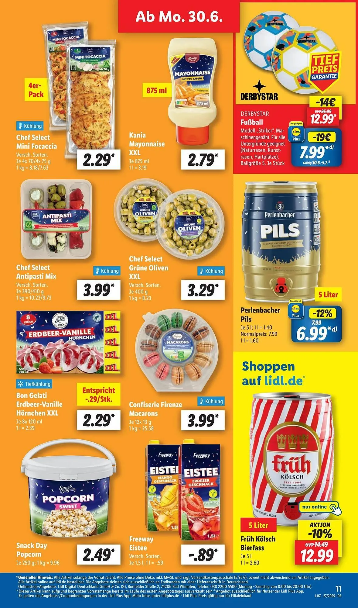 Lidl Prospekt von 30. Juni bis 6. Juli 2025 - Prospekt seite 15