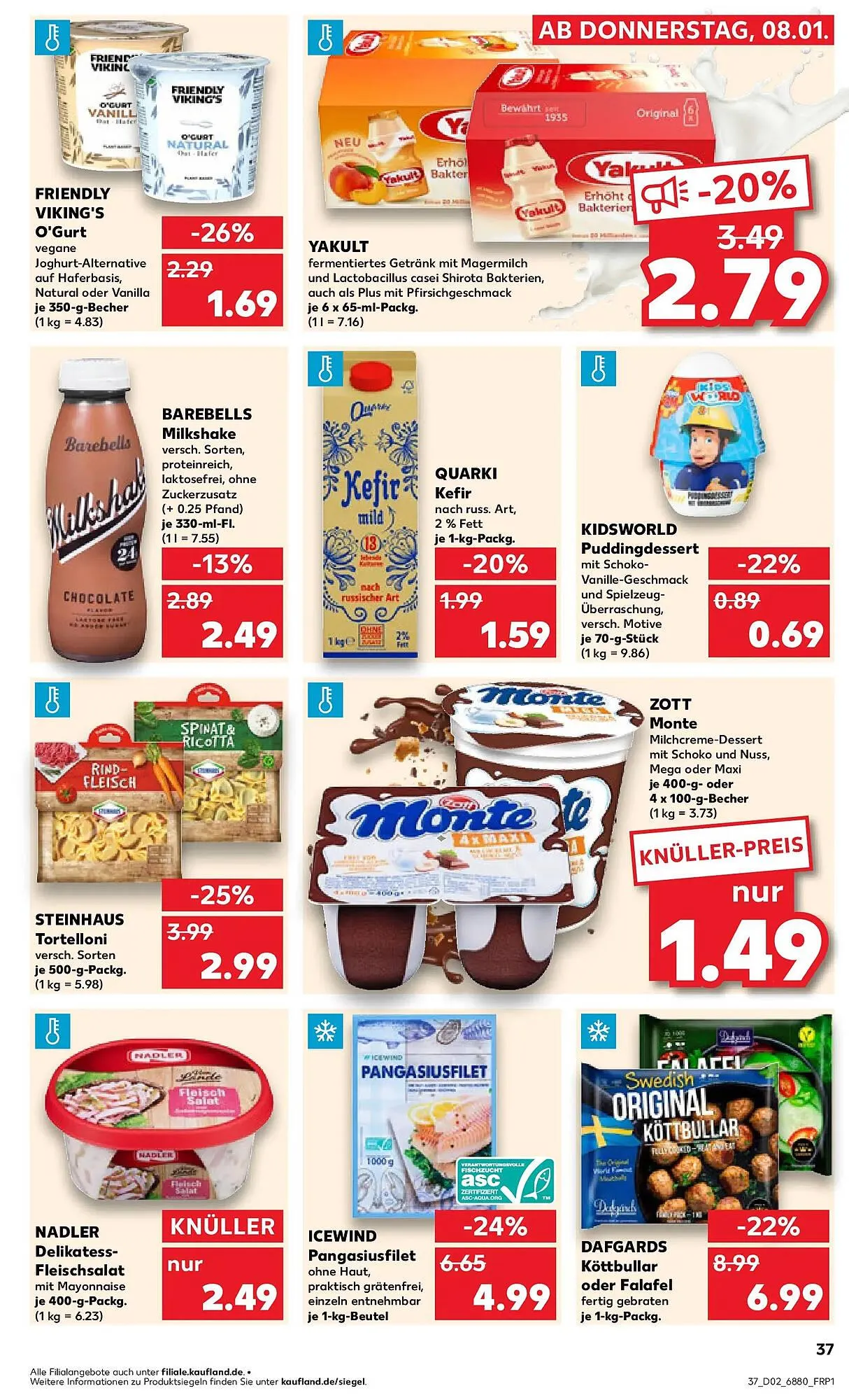 Kaufland Prospekt von 11. Januar bis 14. Januar 2026 - Prospekt seite 37