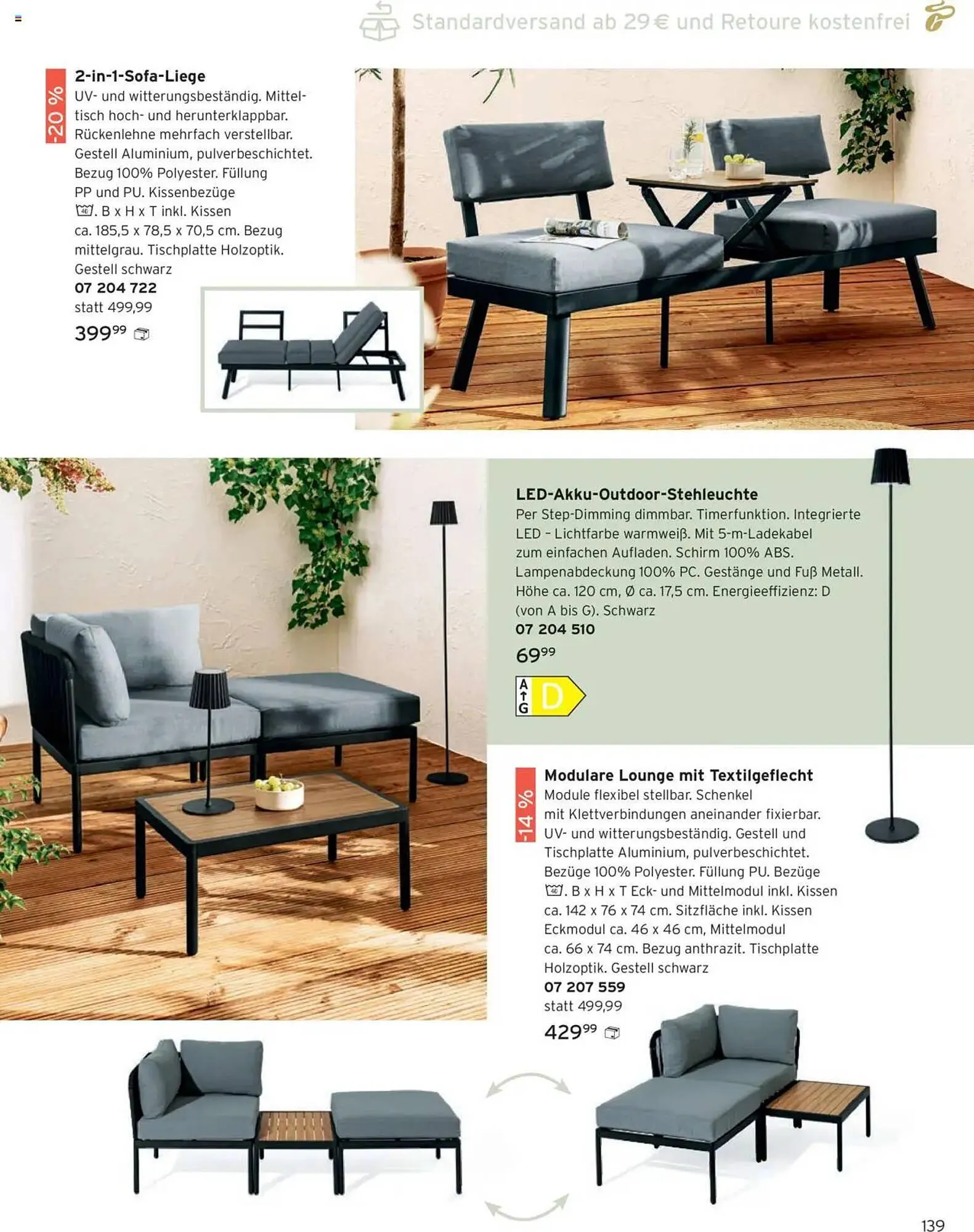 Tchibo Prospekt von 1. Juli bis 31. Juli 2025 - Prospekt seite 139