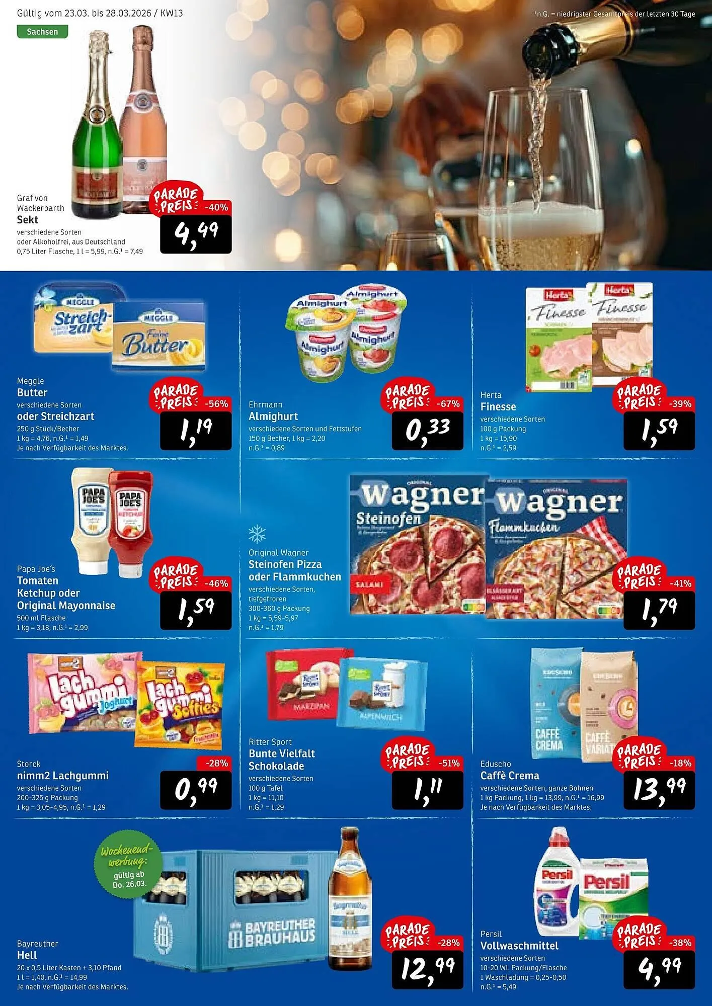 KONSUM Prospekt von 23. März bis 28. März 2026 - Prospekt seite 2