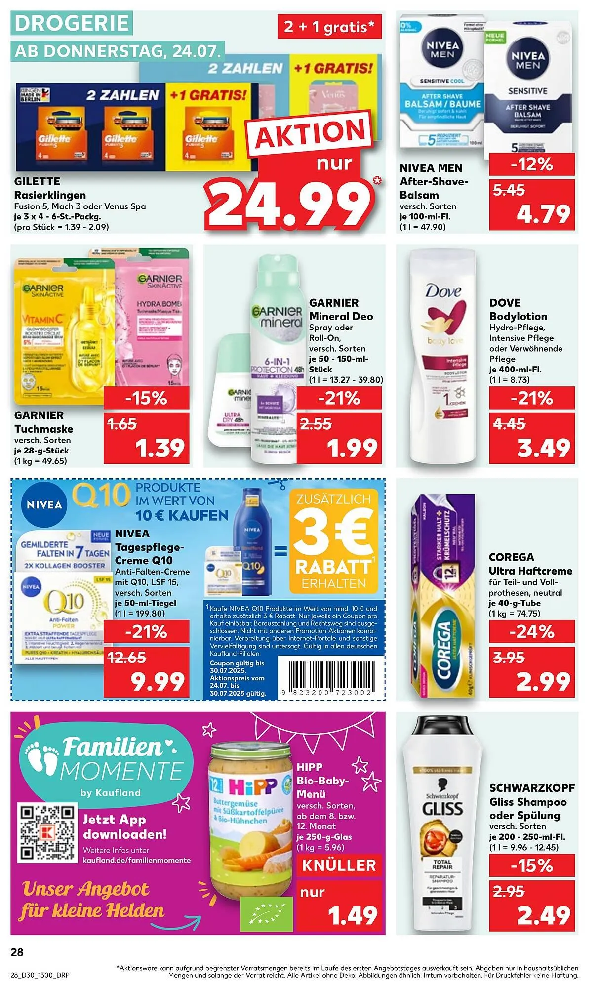 Kaufland Prospekt von 24. Juli bis 30. Juli 2025 - Prospekt seite 28