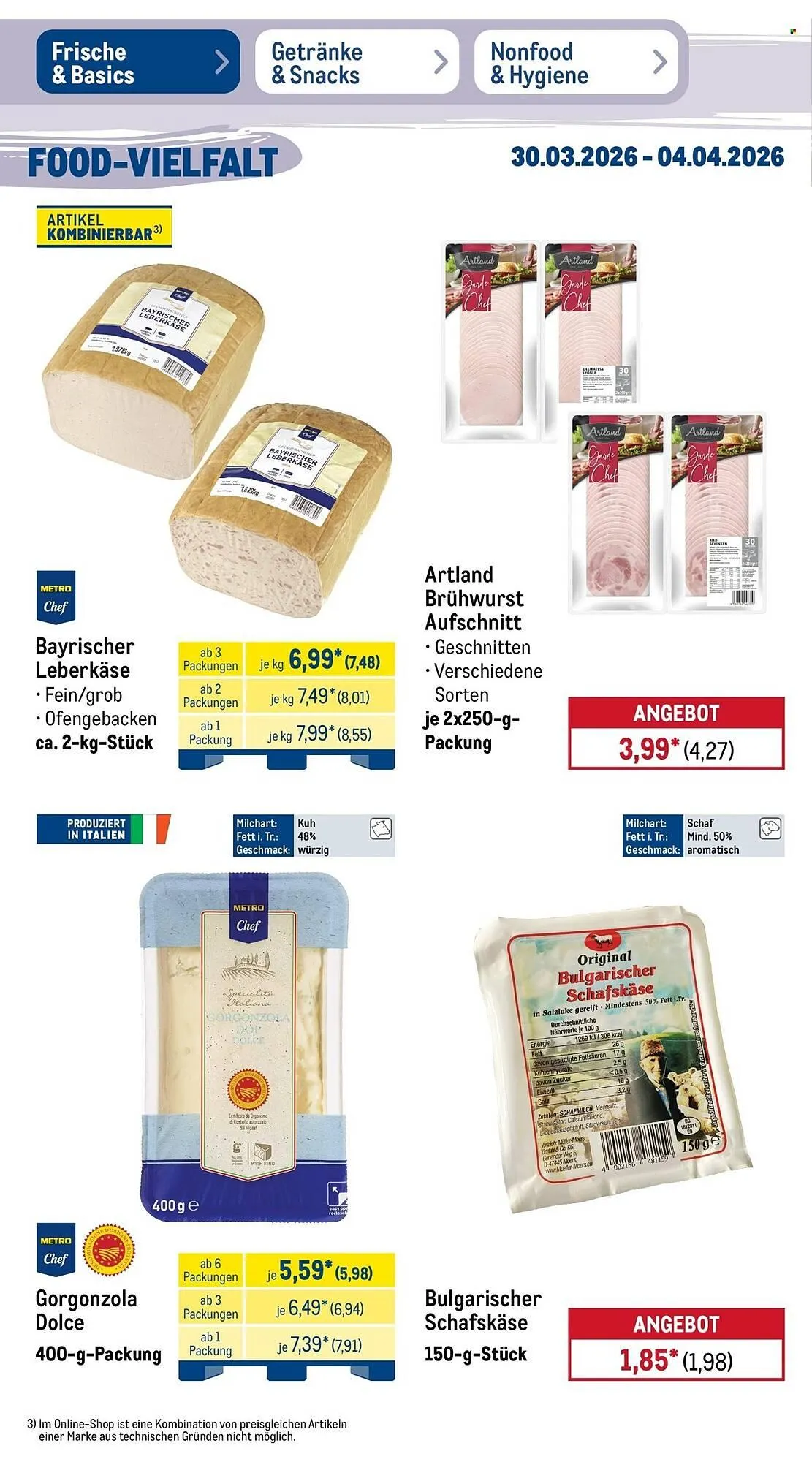 METRO Prospekt von 30. März bis 4. April 2026 - Prospekt seite 14