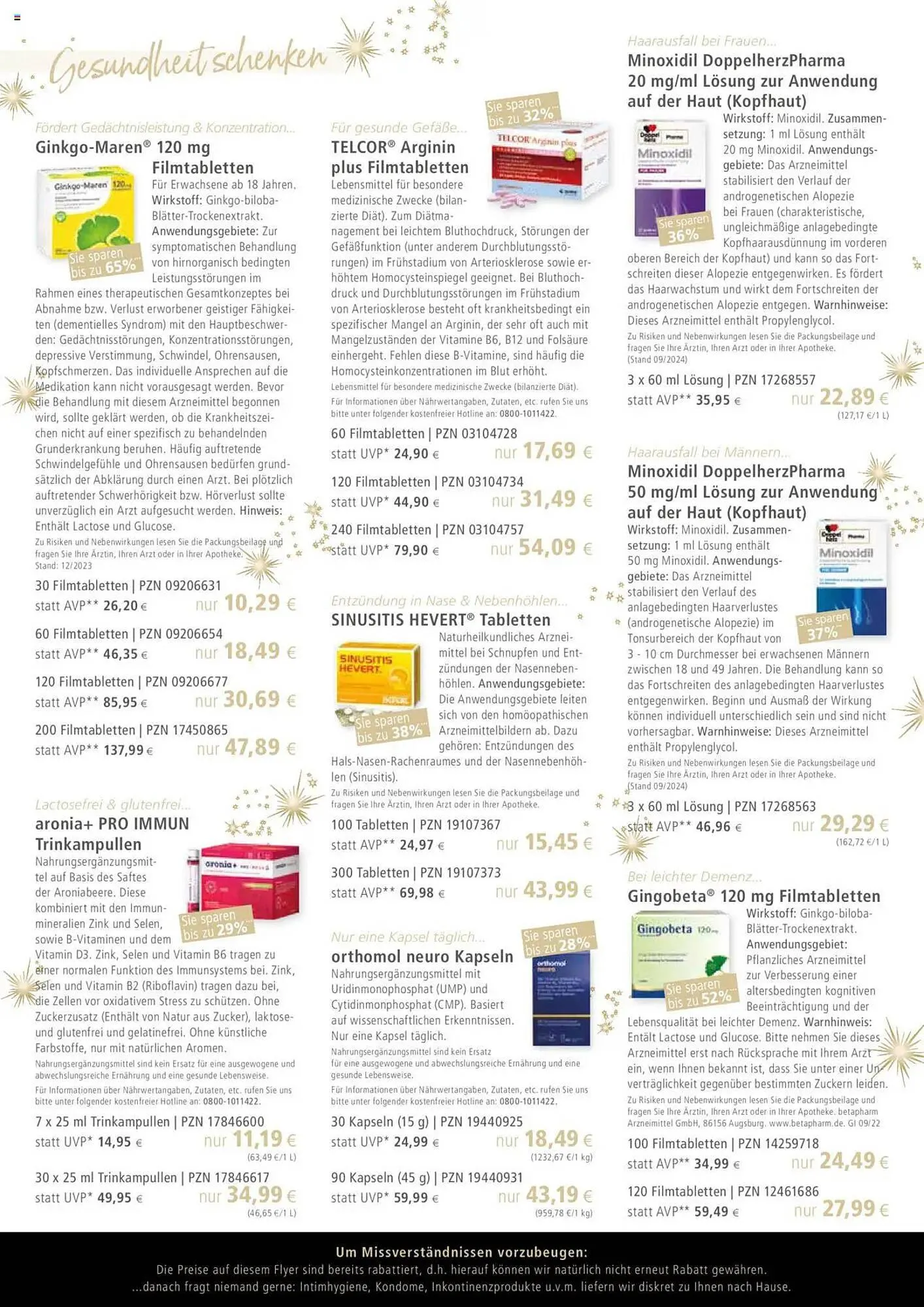 Apotal Prospekt von 10. Dezember bis 31. Januar 2025 - Prospekt seite 4