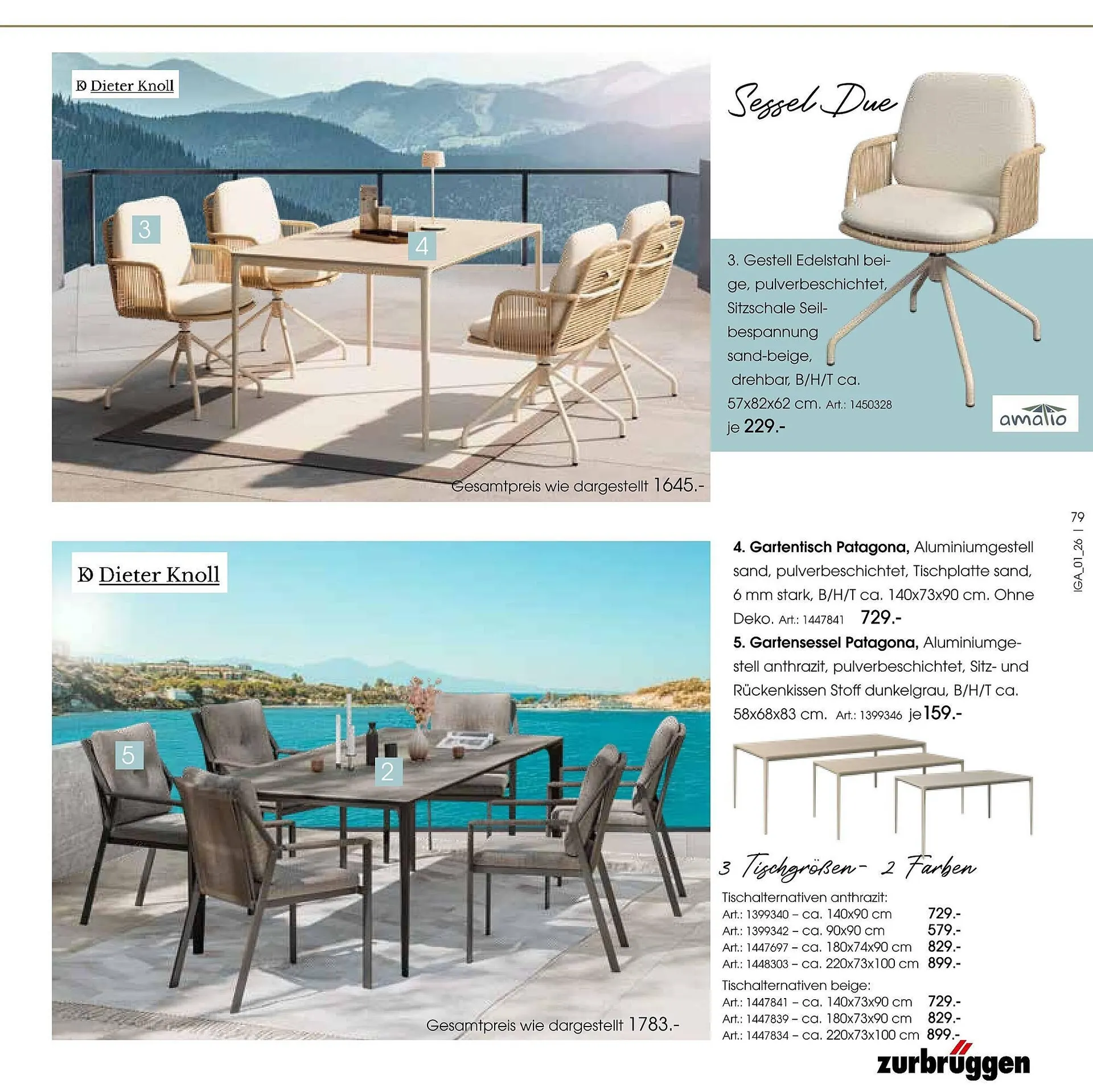 Zurbrüggen Prospekt von 17. März bis 31. August 2026 - Prospekt seite 79