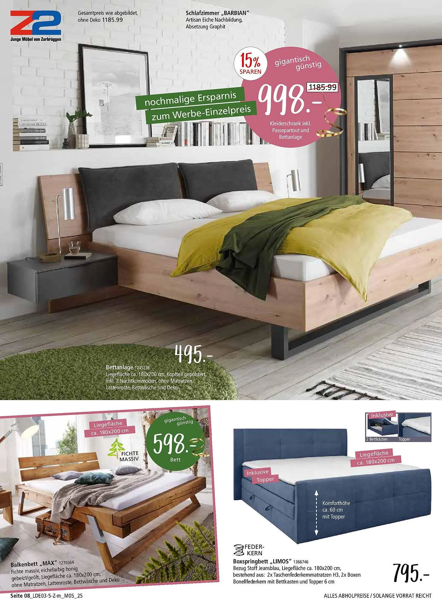 Zurbrüggen Prospekt von 28. März bis 3. Mai 2025 - Prospekt seite 10