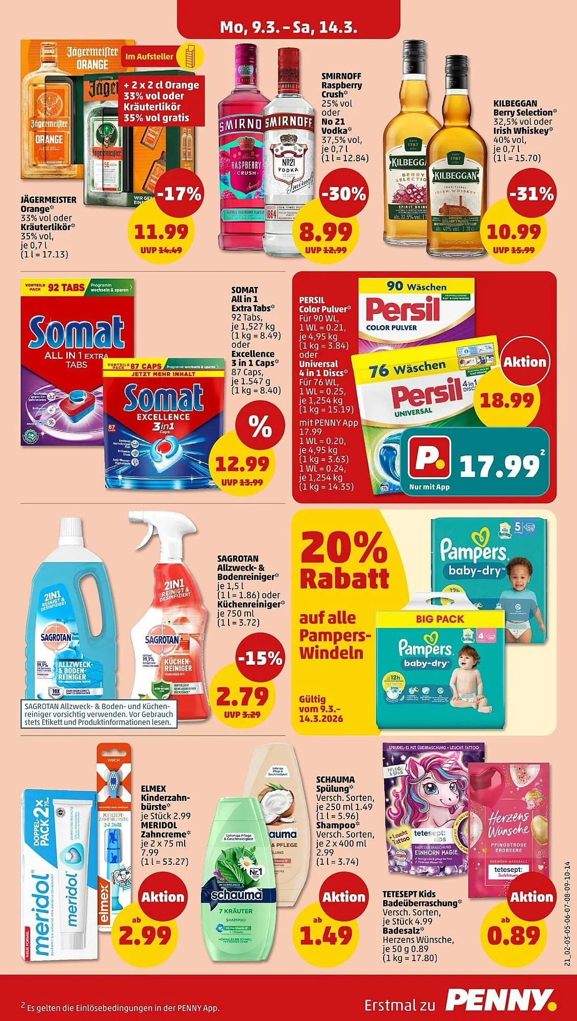 PENNY Prospekt von 9. März bis 14. März 2026 - Prospekt seite 21