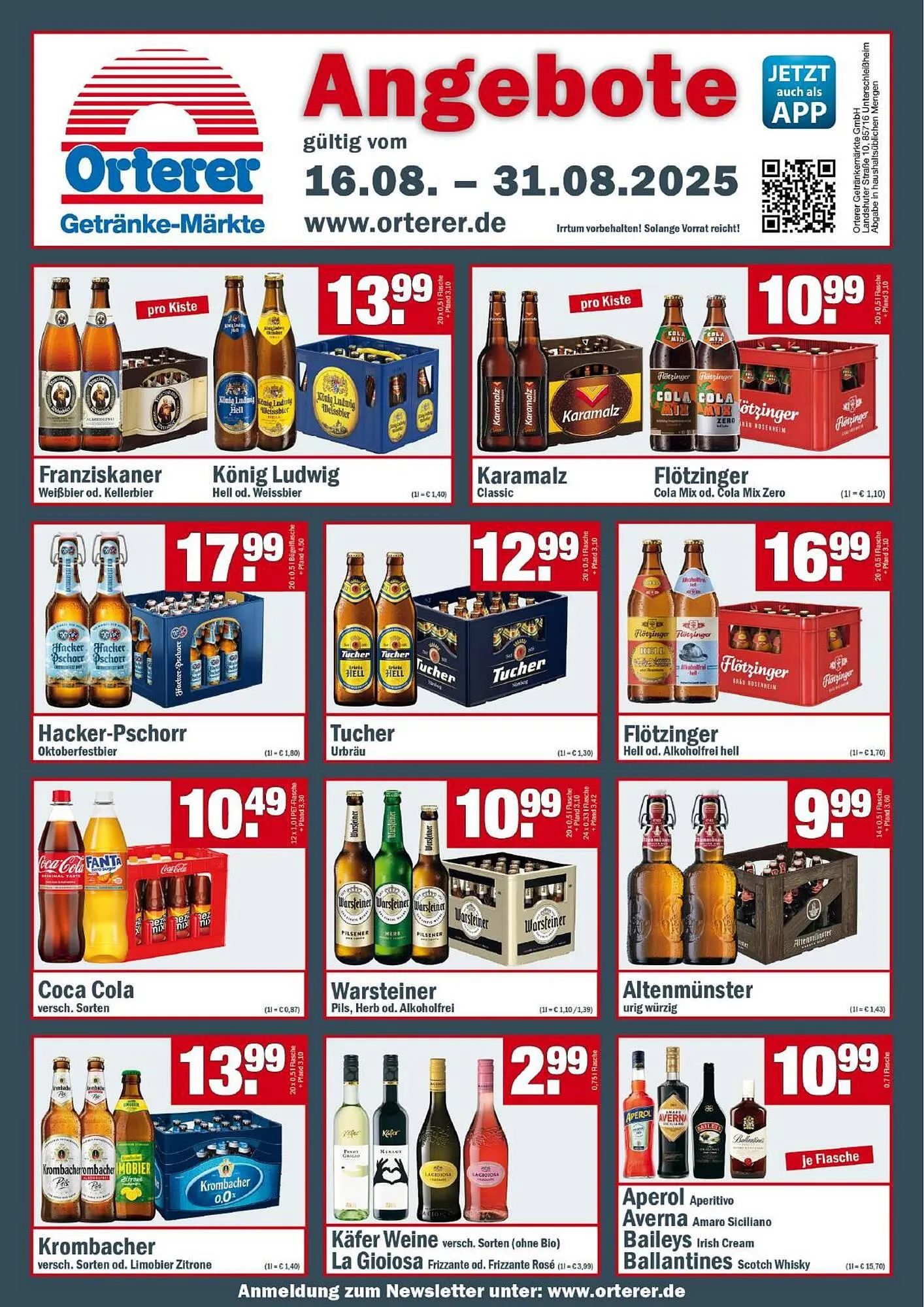 Sobi Getränkemarkt Prospekt - 1