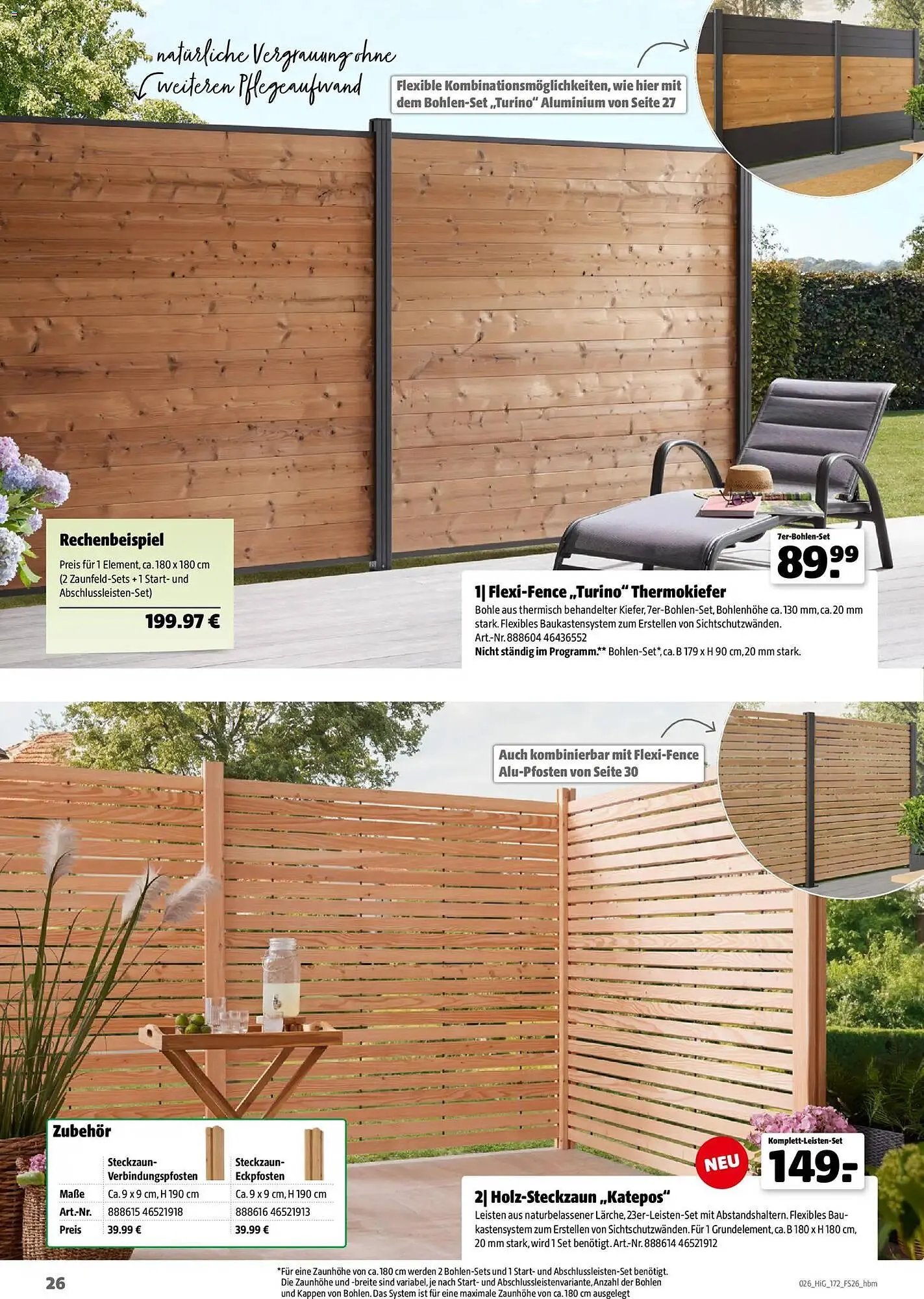 Hagebau Prospekt von 2. März bis 31. Dezember 2026 - Prospekt seite 26