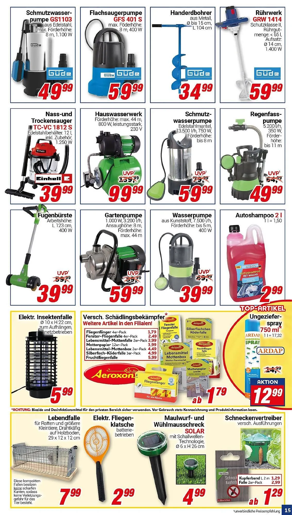 CENTERSHOP Prospekt von 12. Mai bis 17. Mai 2025 - Prospekt seite 15