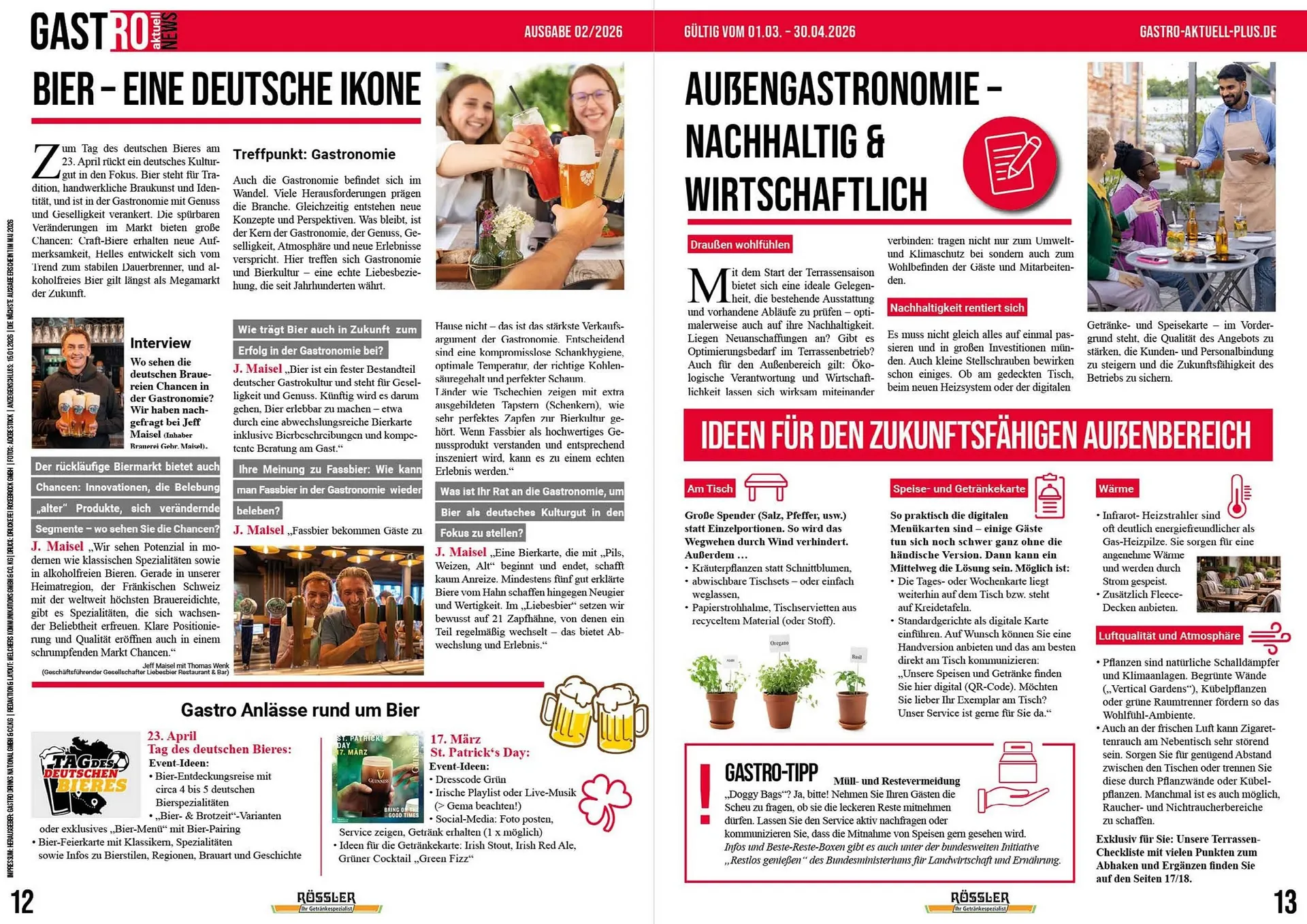 Getränke Rössler Prospekt von 1. März bis 30. April 2026 - Prospekt seite 7