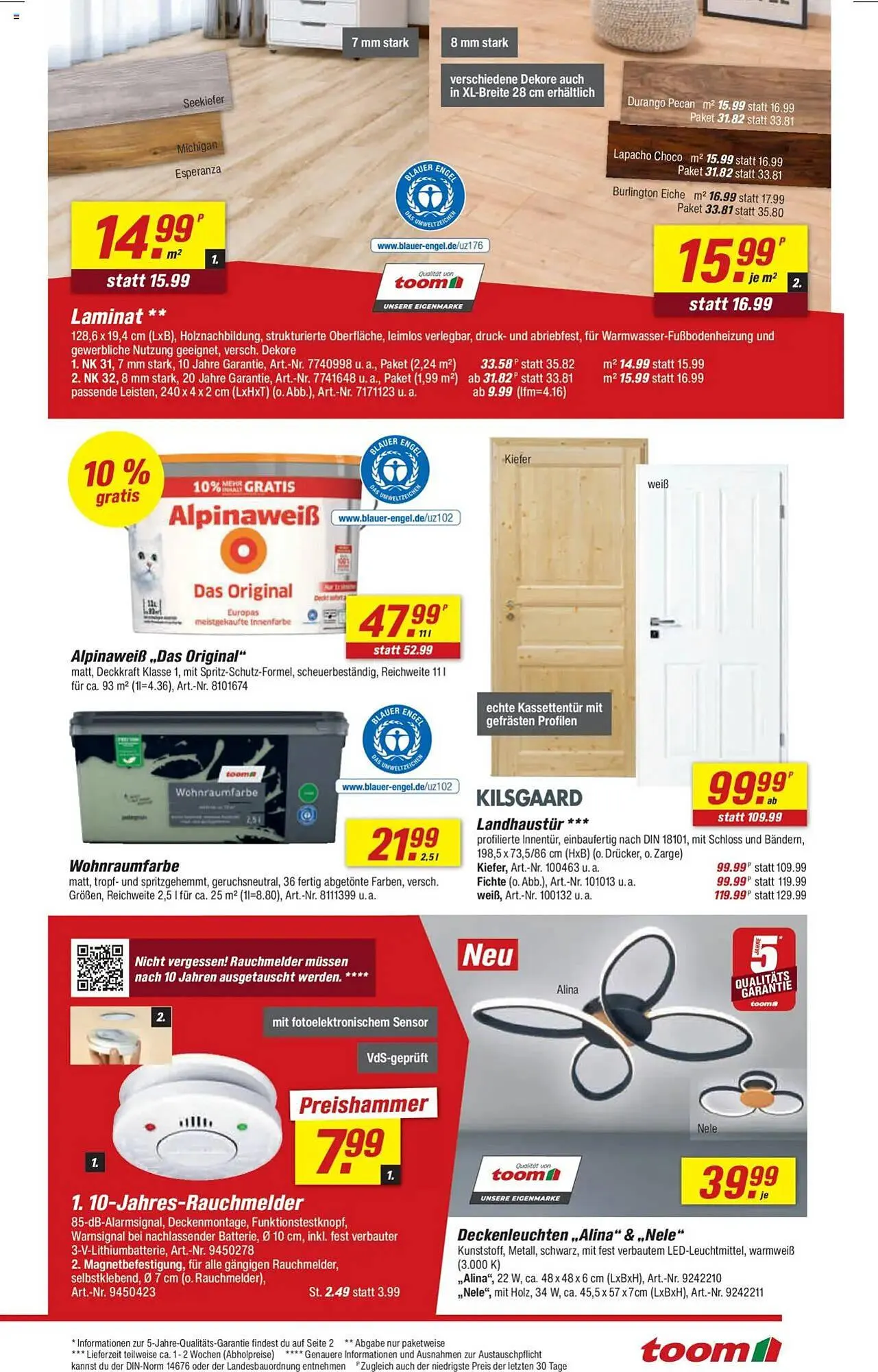 toom Baumarkt Prospekt von 19. Juli bis 25. Juli 2025 - Prospekt seite 9
