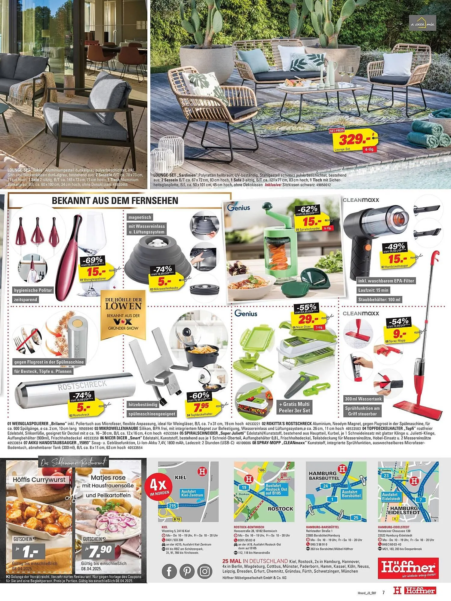 Höffner Prospekt von 26. März bis 8. April 2025 - Prospekt seite 7