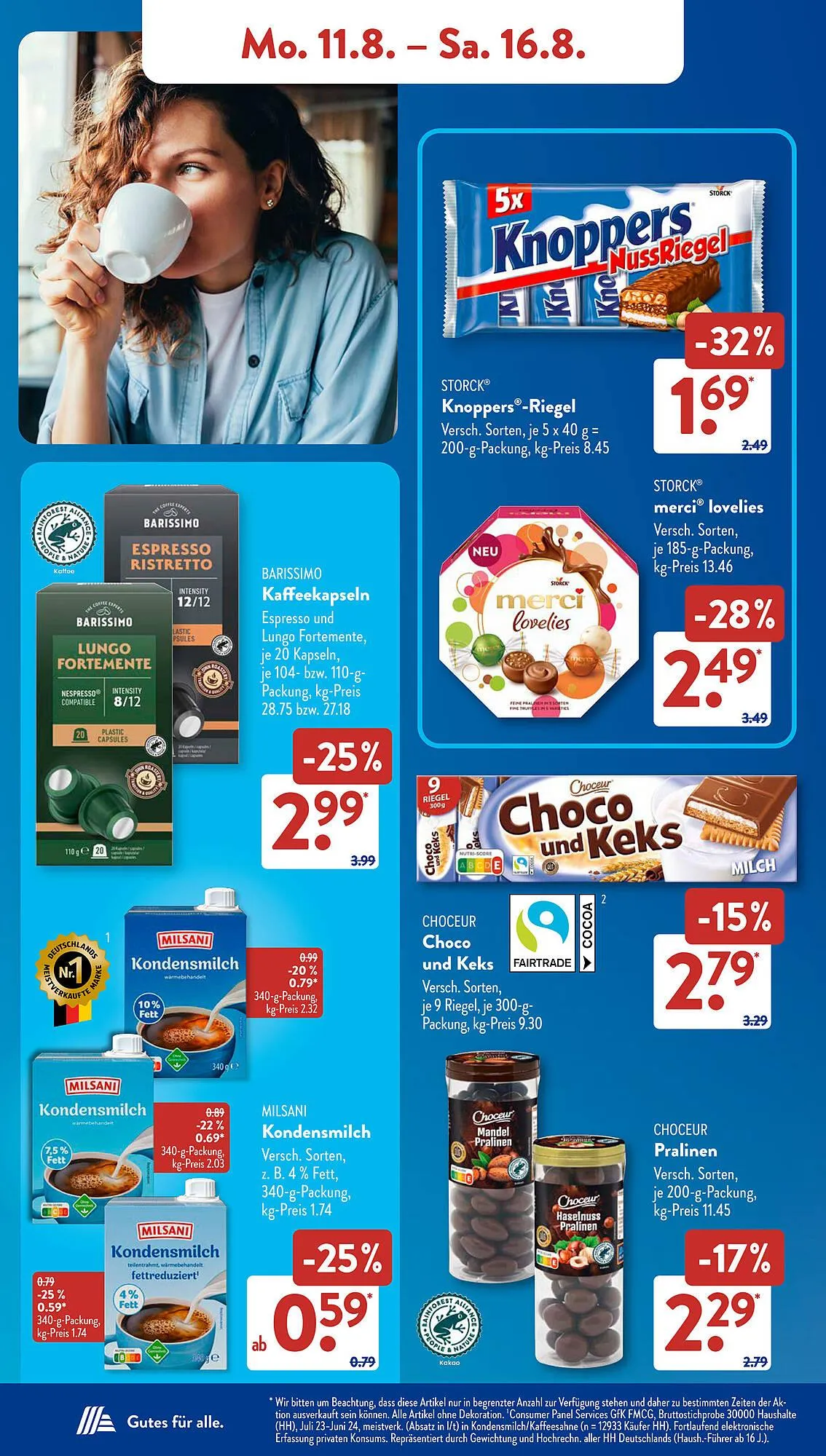 Aldi Süd Prospekt von 11. August bis 16. August 2025 - Prospekt seite 8