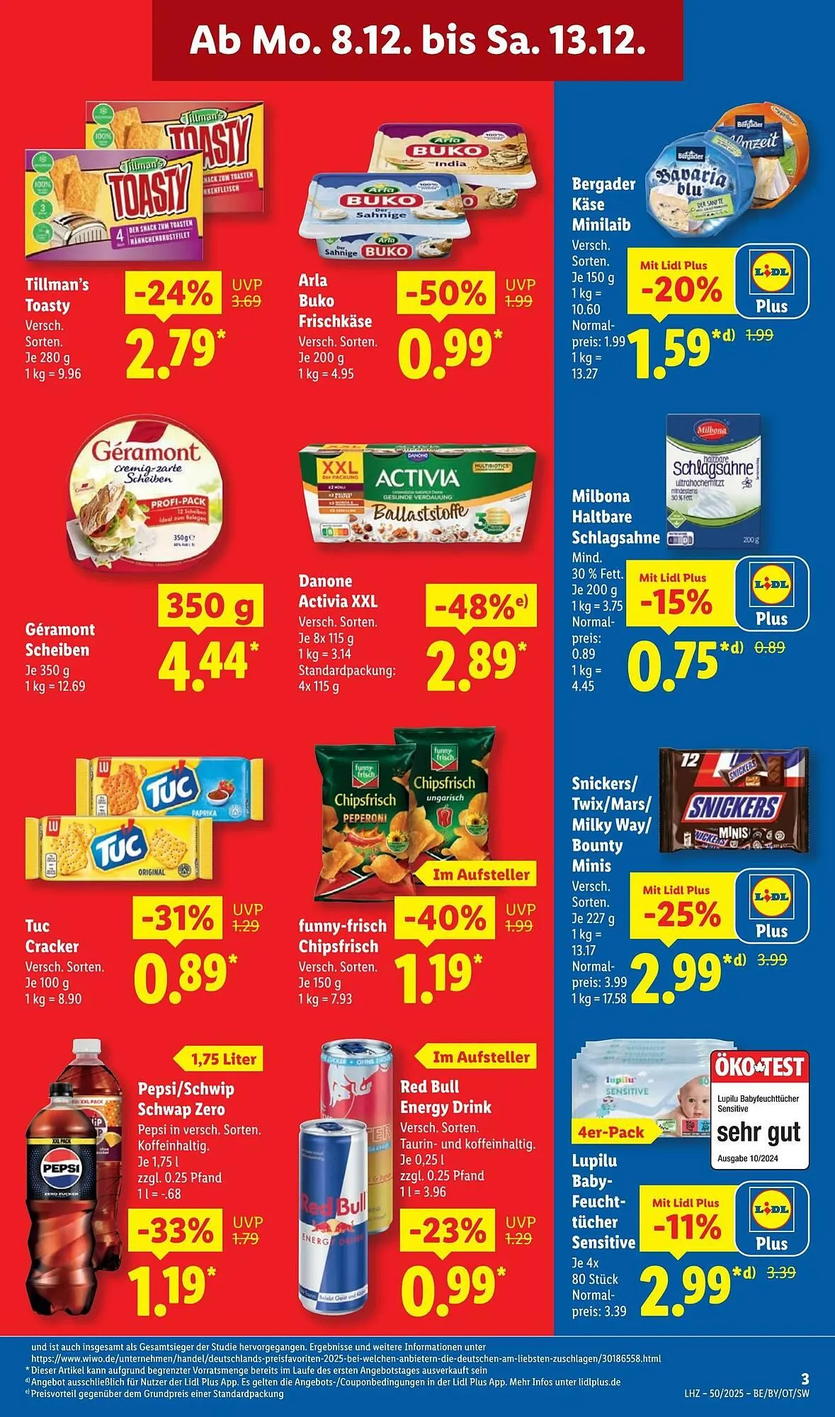 Lidl Prospekt von 8. Dezember bis 13. Dezember 2025 - Prospekt seite 9