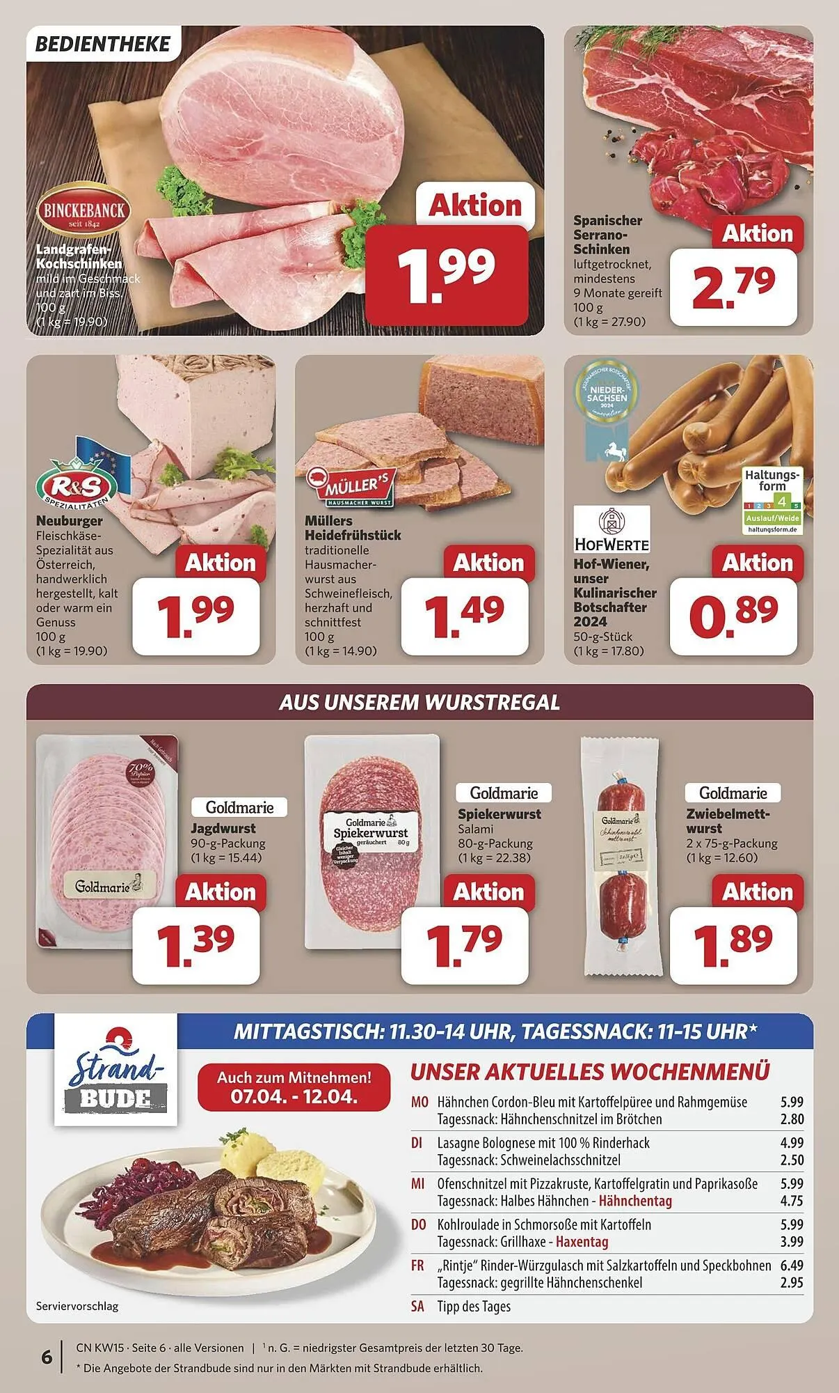 Combi Prospekt von 7. April bis 12. April 2025 - Prospekt seite 6