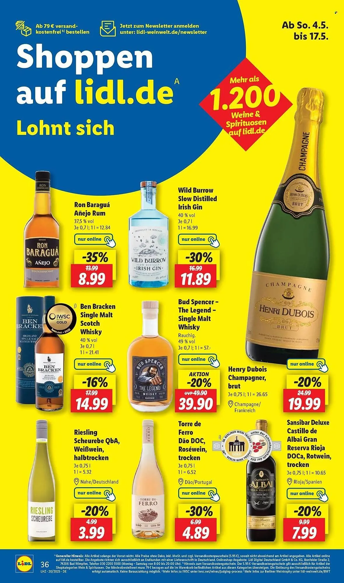 Lidl Prospekt von 12. Mai bis 17. Mai 2025 - Prospekt seite 56