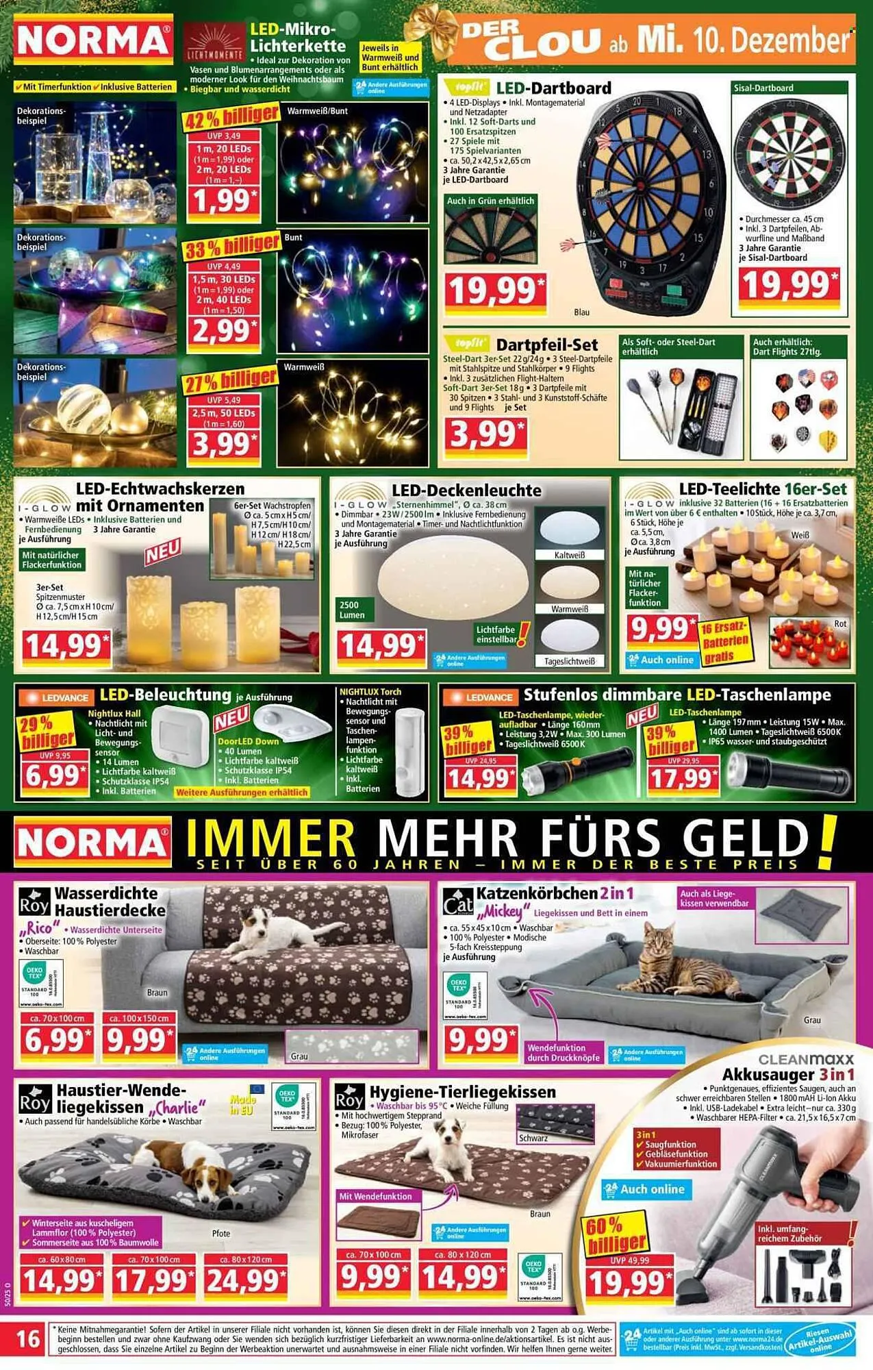 Norma Prospekt von 8. Dezember bis 14. Dezember 2025 - Prospekt seite 16