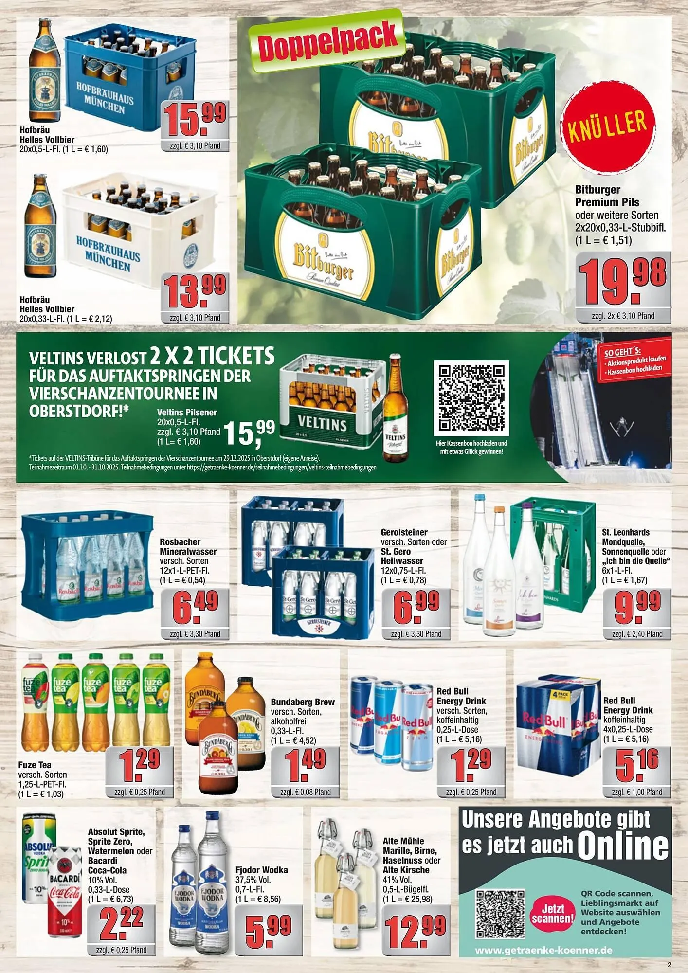 Alldrink Prospekt von 27. Oktober bis 9. November 2025 - Prospekt seite 2