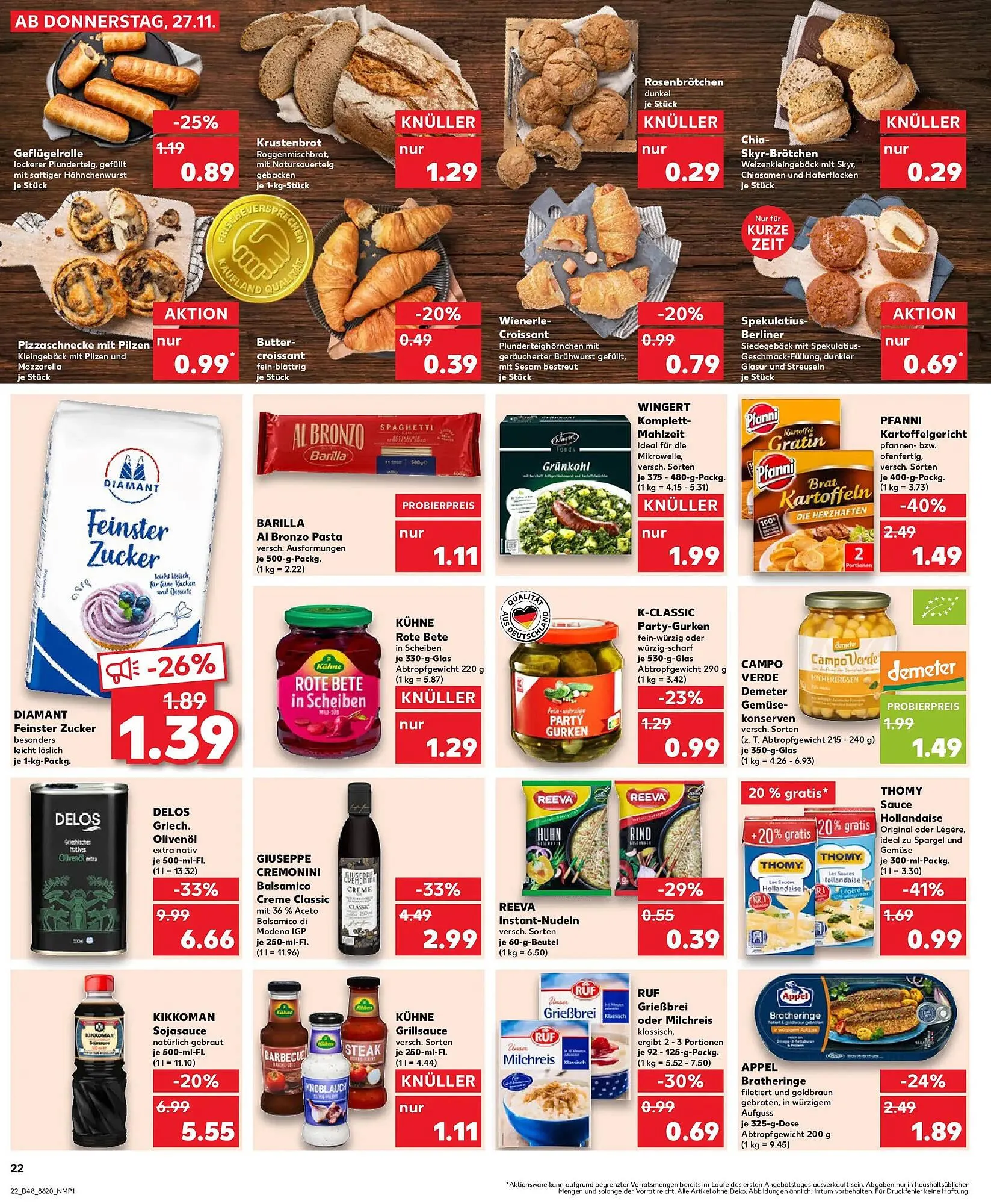 Kaufland Prospekt von 30. November bis 3. Dezember 2025 - Prospekt seite 22