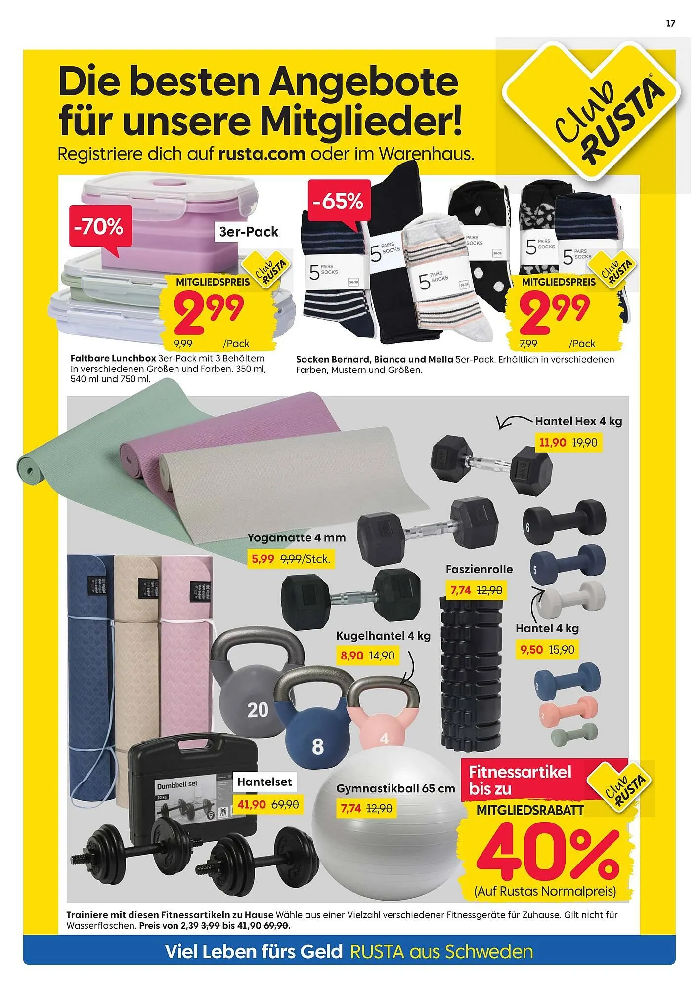 Rusta Prospekt von 30. August bis 6. September 2025 - Prospekt seite 17