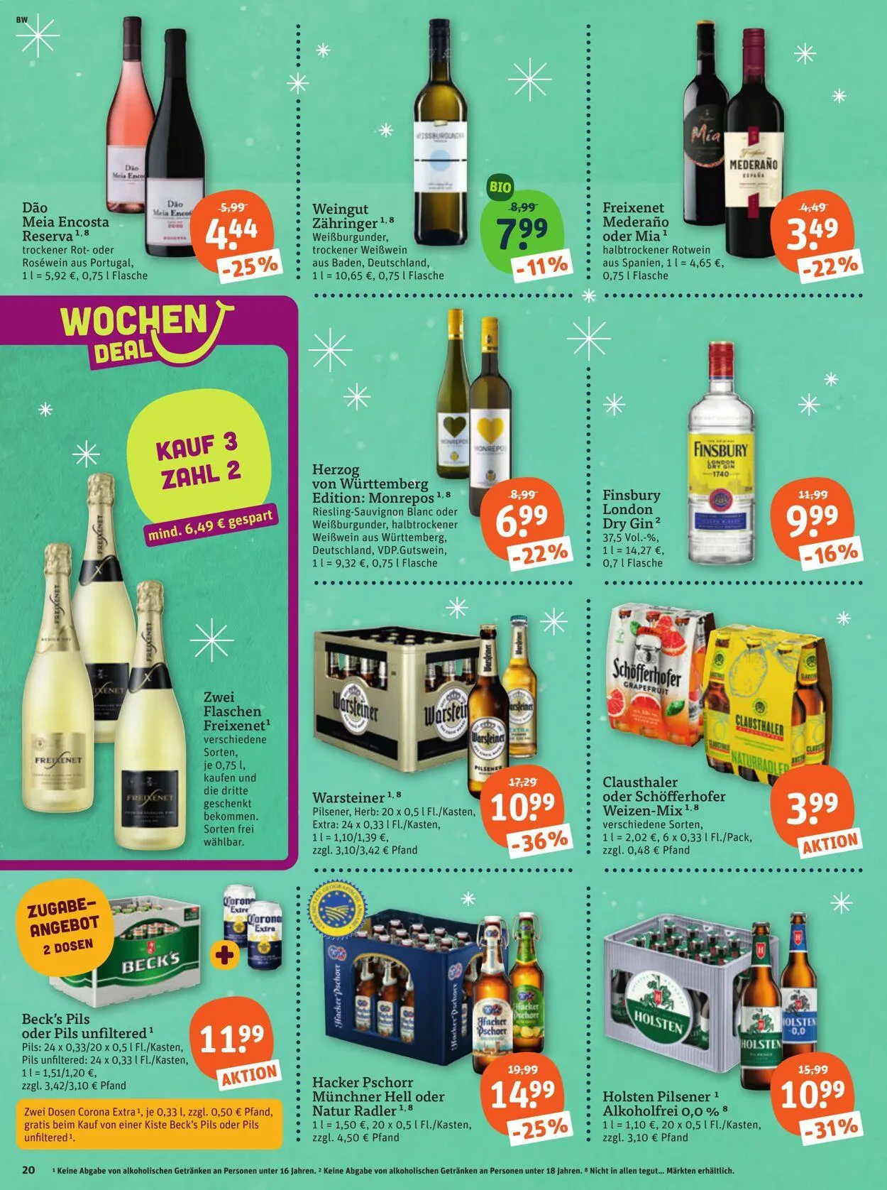 Tegut Aktueller Prospekt von 8. Dezember bis 14. Dezember 2025 - Prospekt seite 22