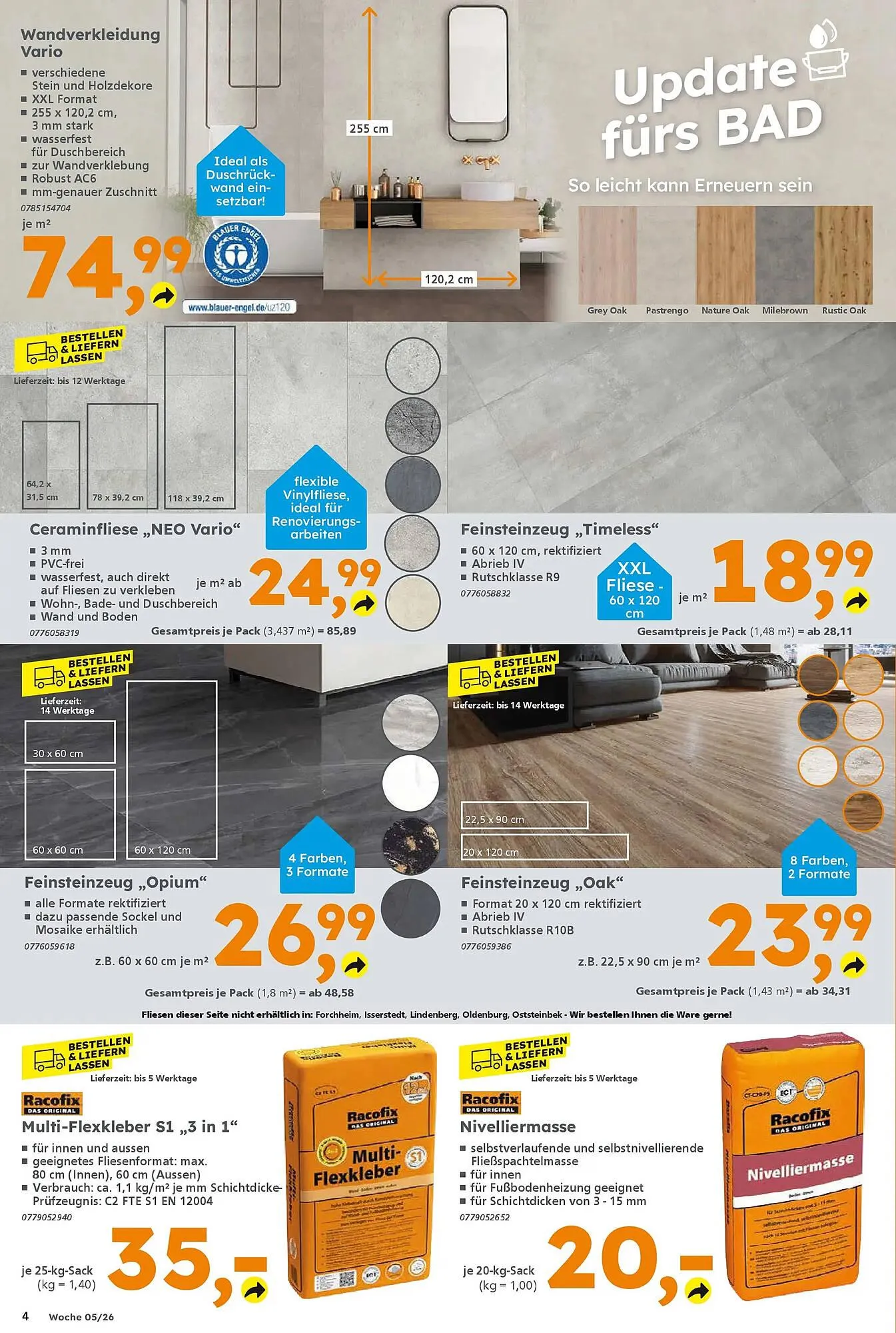 Globus Baumarkt Prospekt von 25. Januar bis 31. Januar 2026 - Prospekt seite 4