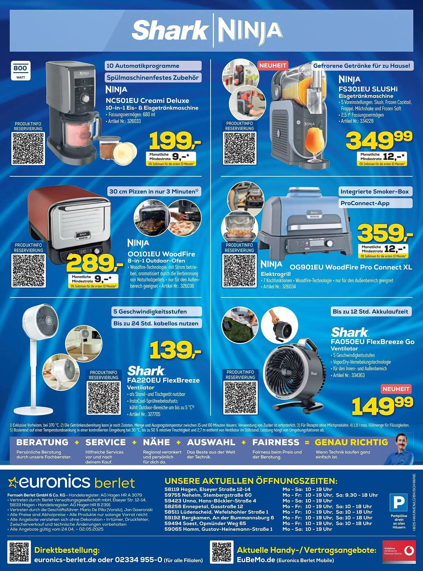 Euronics Berlet Prospekt von 24. April bis 3. Mai 2025 - Prospekt seite 16