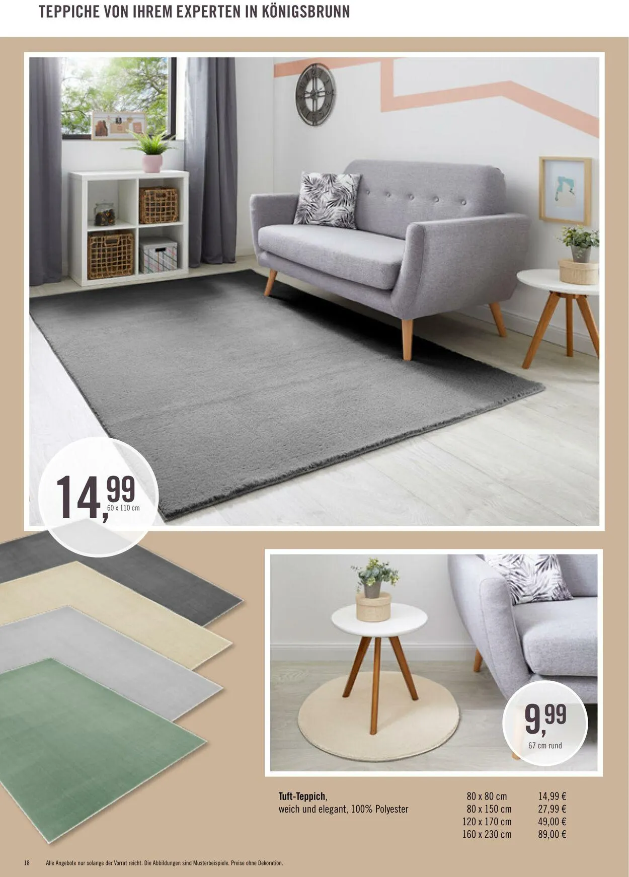 Ihr Teppichfreund Aktueller Prospekt von 27. Mai bis 10. Juni 2025 - Prospekt seite 18