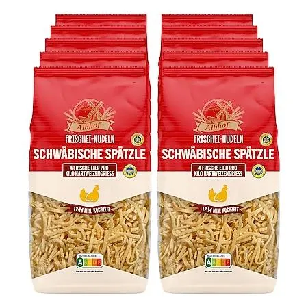 Albhof Spätzle 500 g, 10er Pack