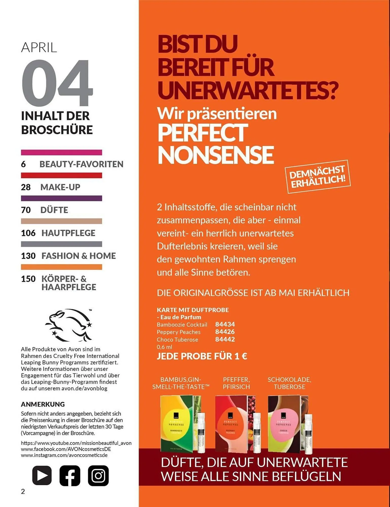 Avon Prospekt von 1. April bis 30. April 2025 - Prospekt seite 4
