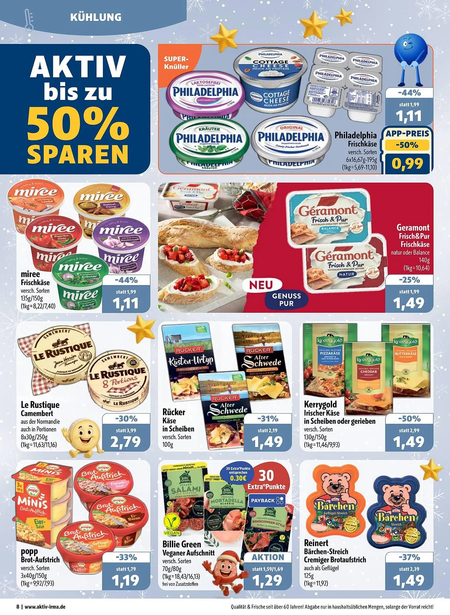 Aktiv Irma Prospekt von 1. Dezember bis 6. Dezember 2025 - Prospekt seite 8