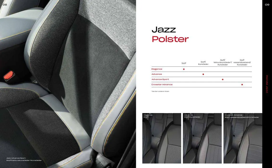 Honda JAZZ PREISE, AUSSTATTUNG, TECHNISCHE DATEN von 6. Juni bis 6. Juni 2025 - Prospekt seite 5