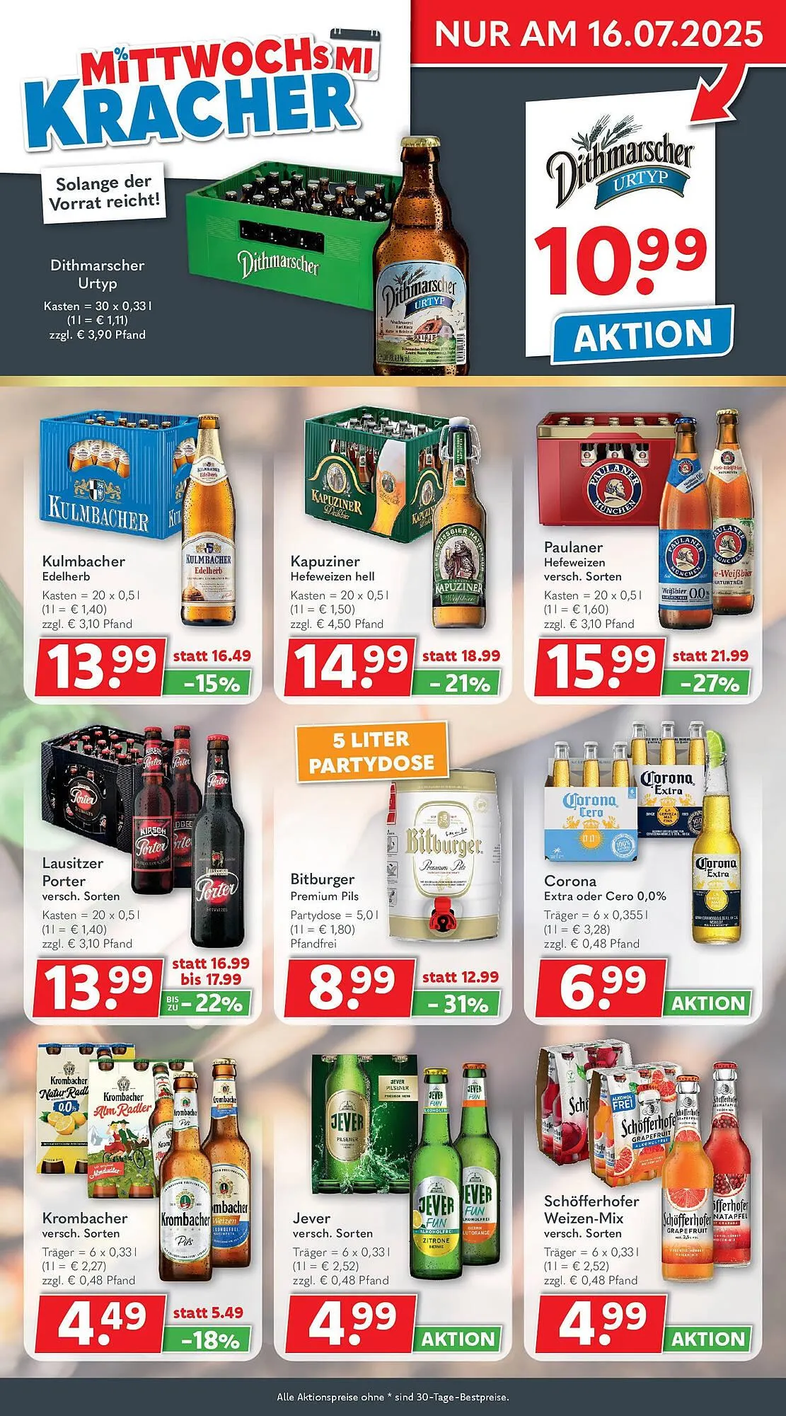 Getränkeland Prospekt von 6. Juli bis 19. Juli 2025 - Prospekt seite 3